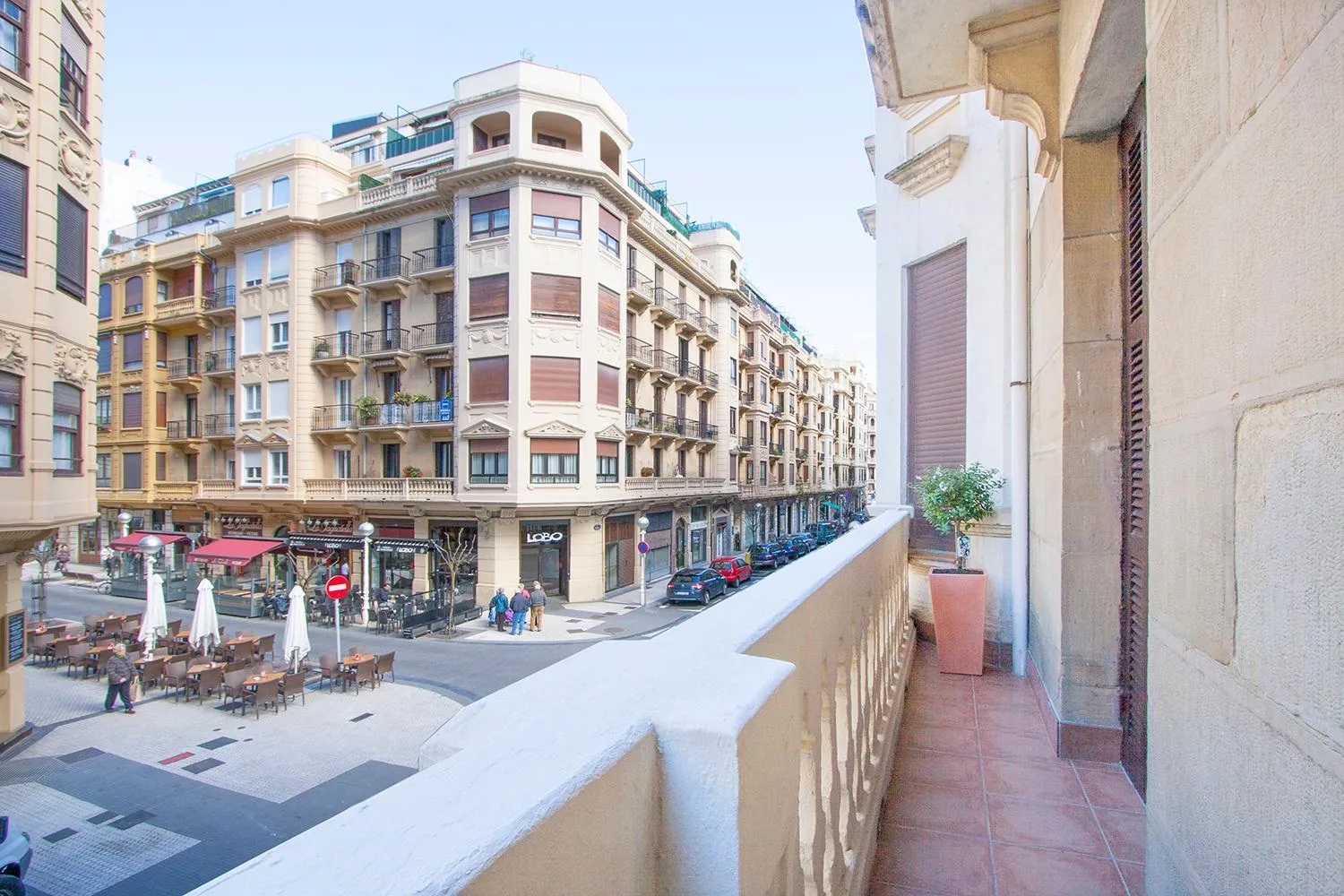 Balcony/Terrace in Gerezi - Basque Stay