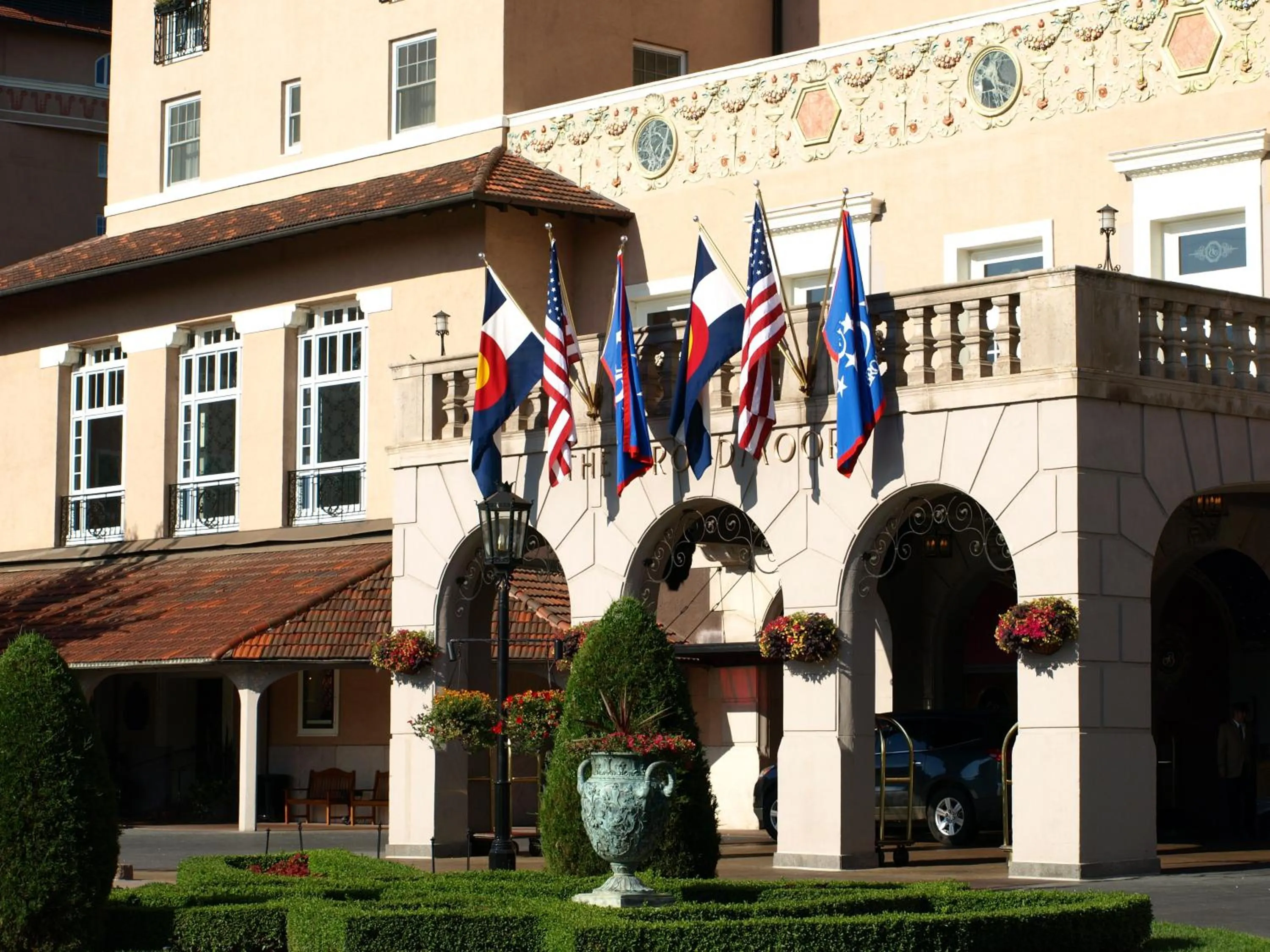 Facade/entrance in The Broadmoor