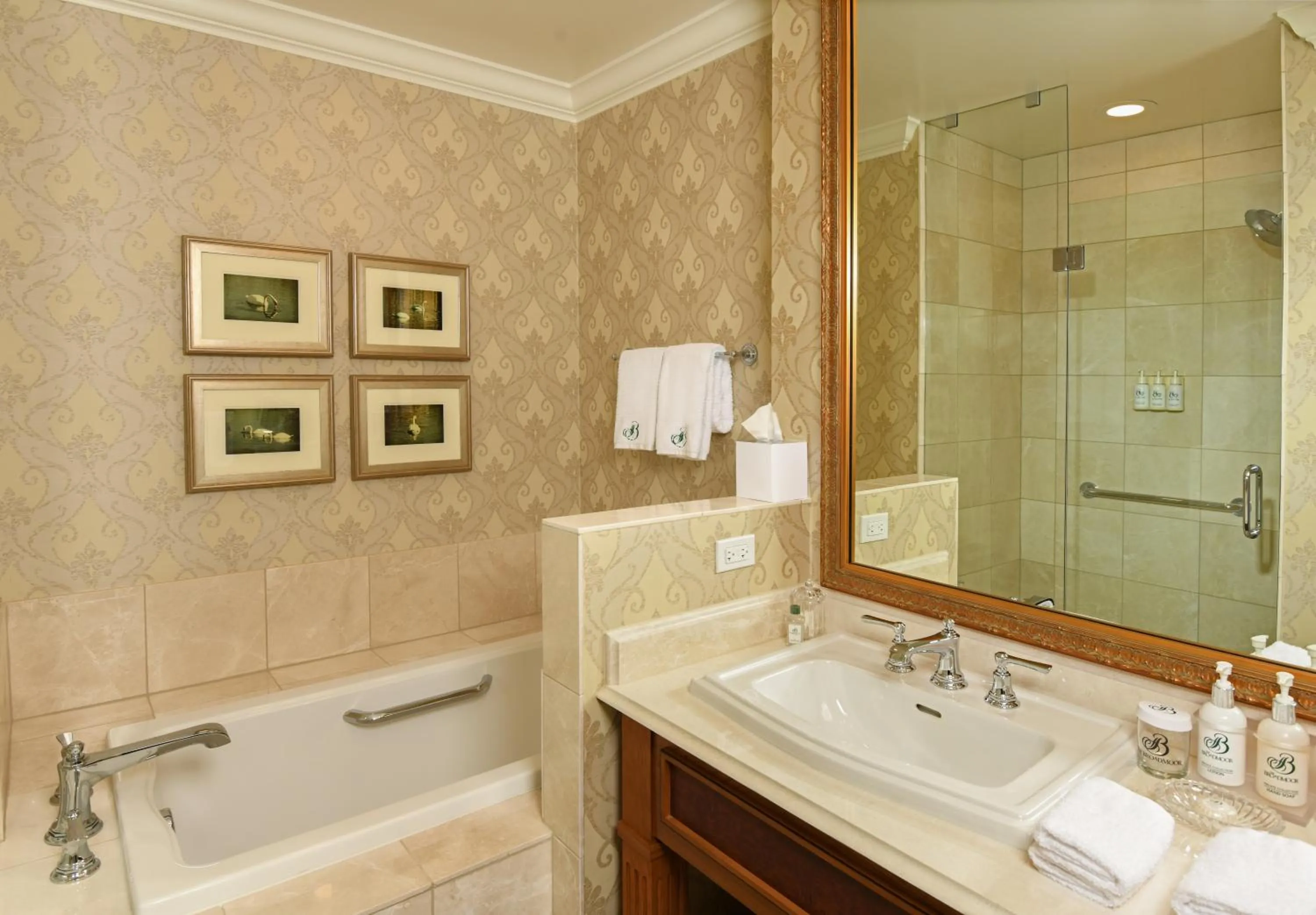 Shower in The Broadmoor