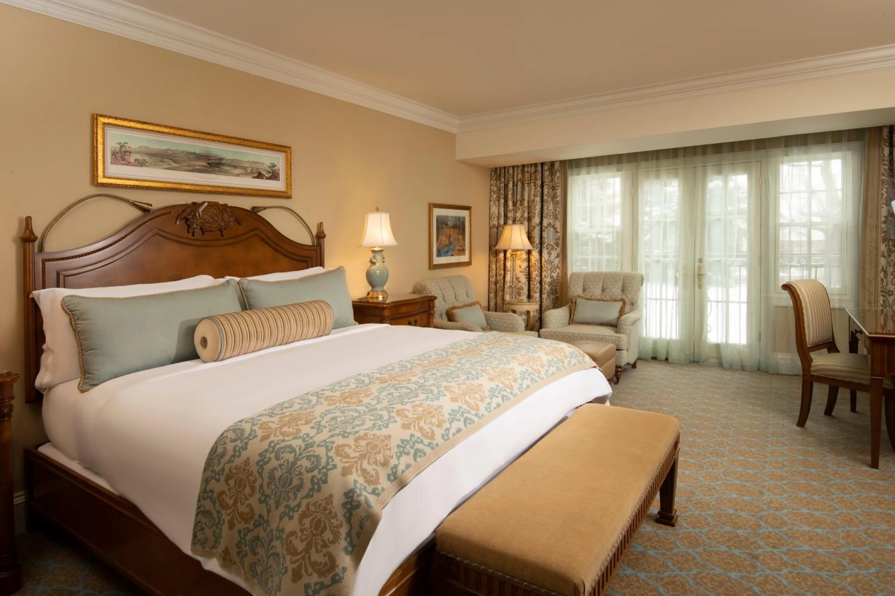 Bed in The Broadmoor