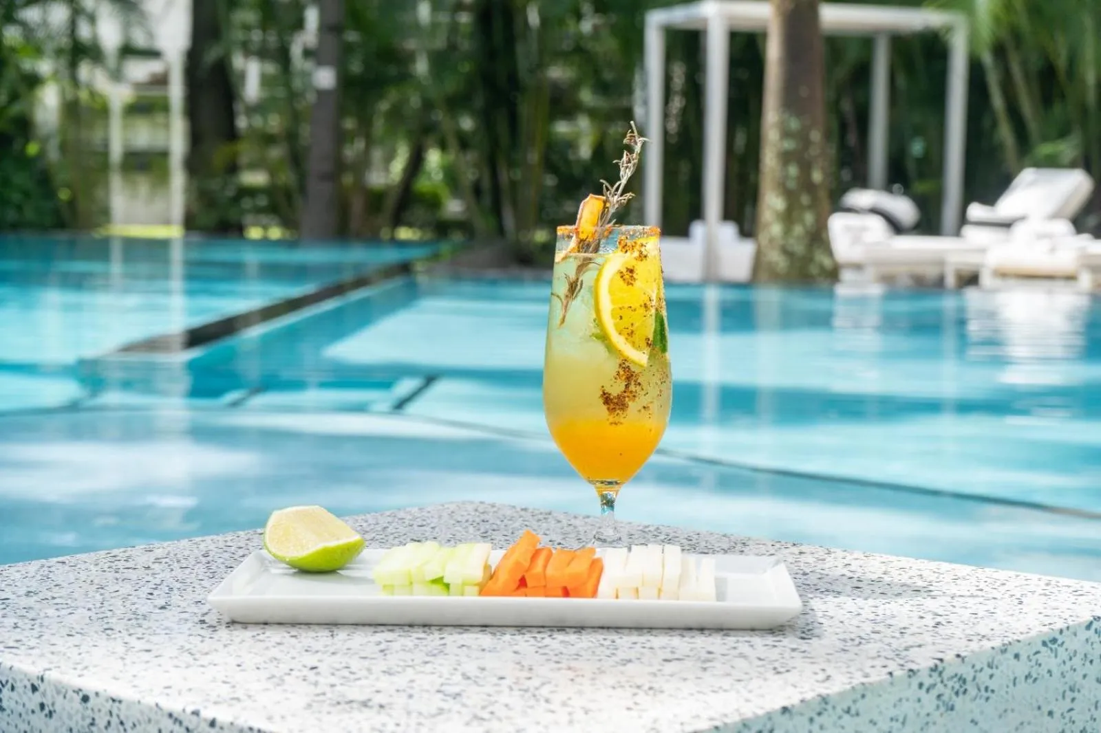 Swimming pool in Anticavilla Hotel Restaurante & Spa