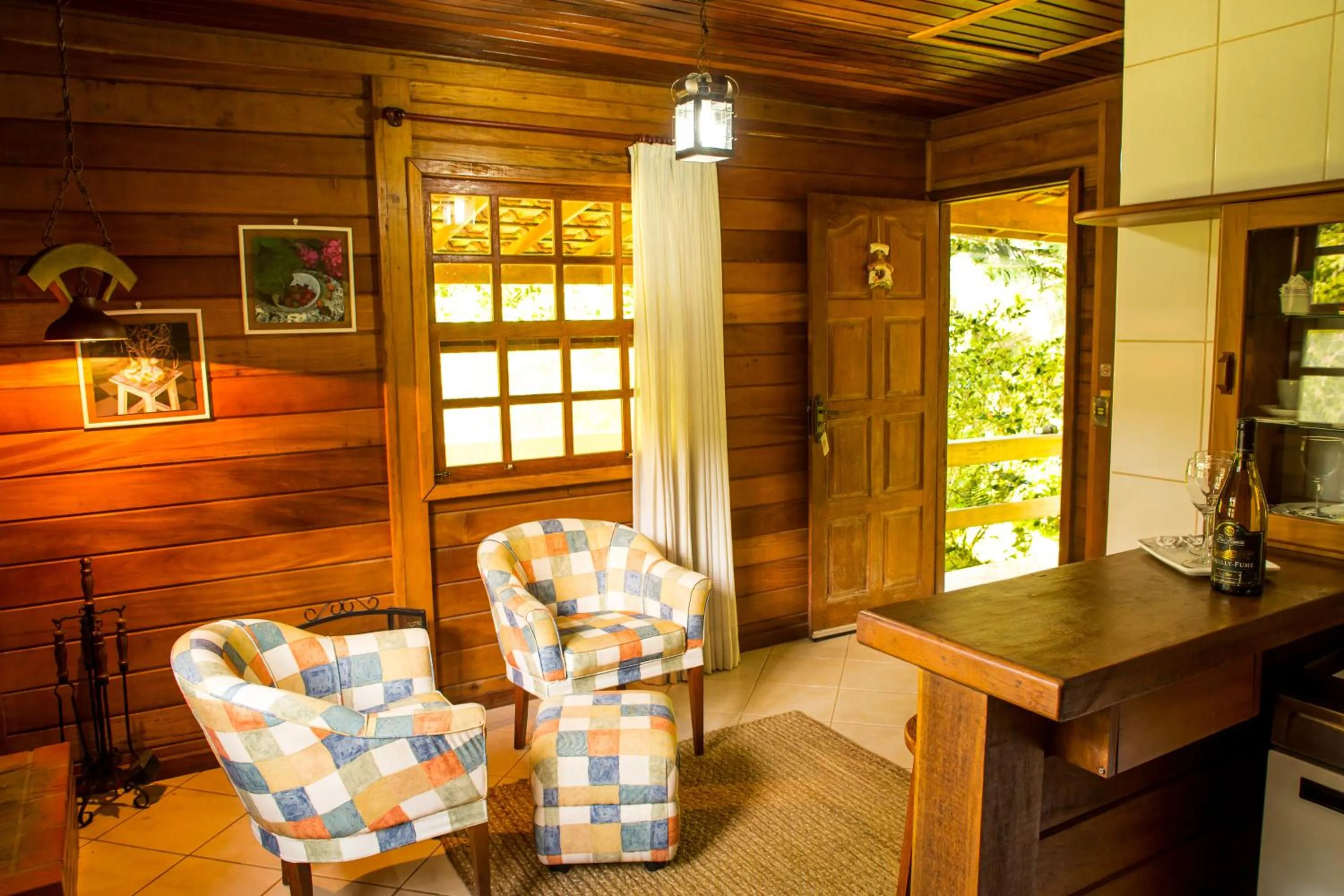 Decorative detail in Chez Domaine Pousada Organica