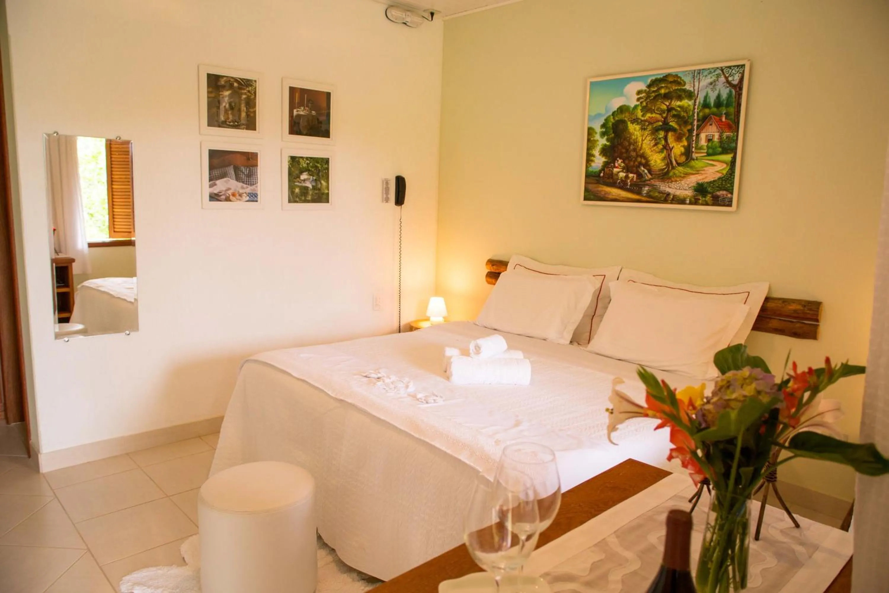 Bed in Chez Domaine Pousada Organica