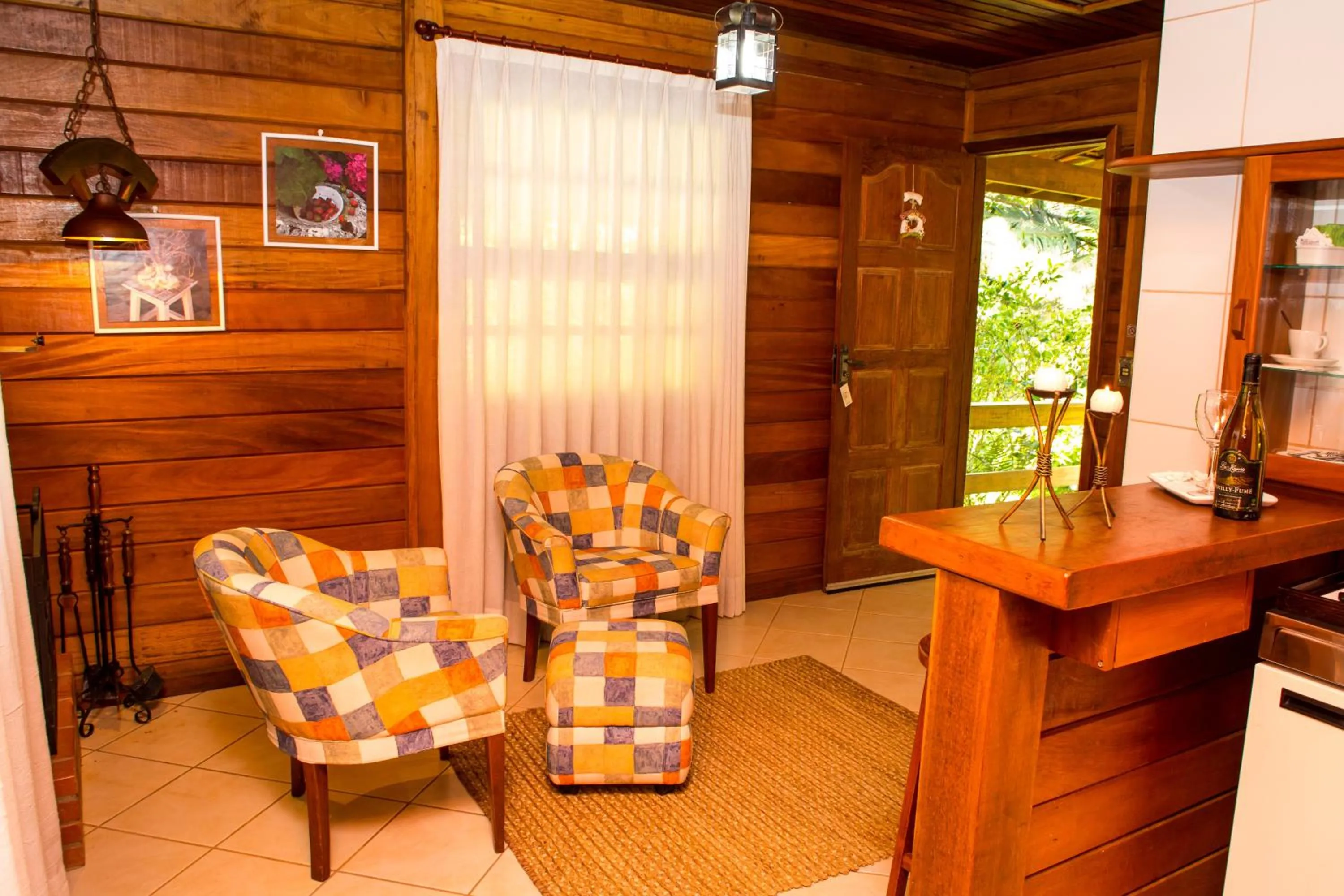 Seating area in Chez Domaine Pousada Organica
