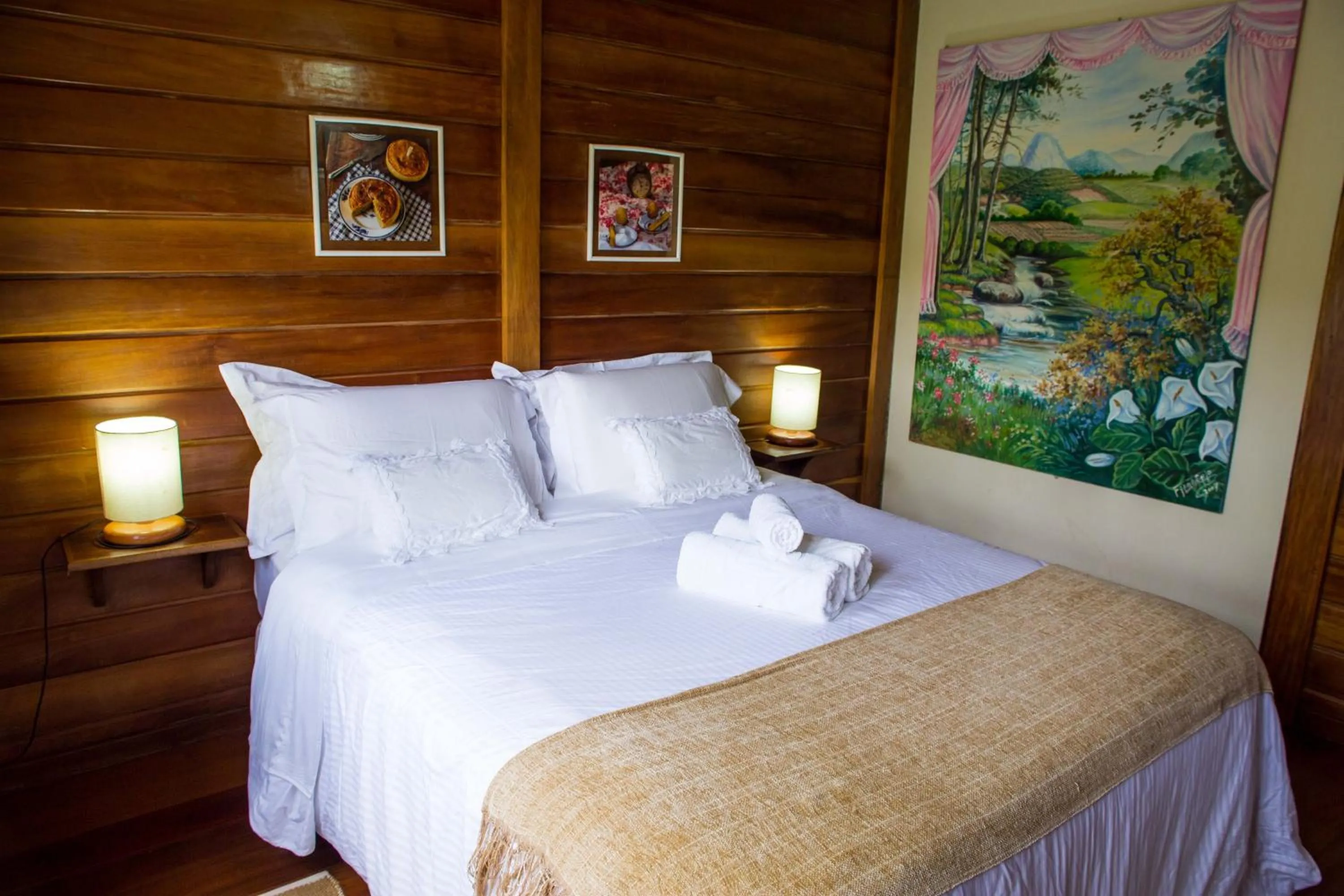 Bed in Chez Domaine Pousada Organica