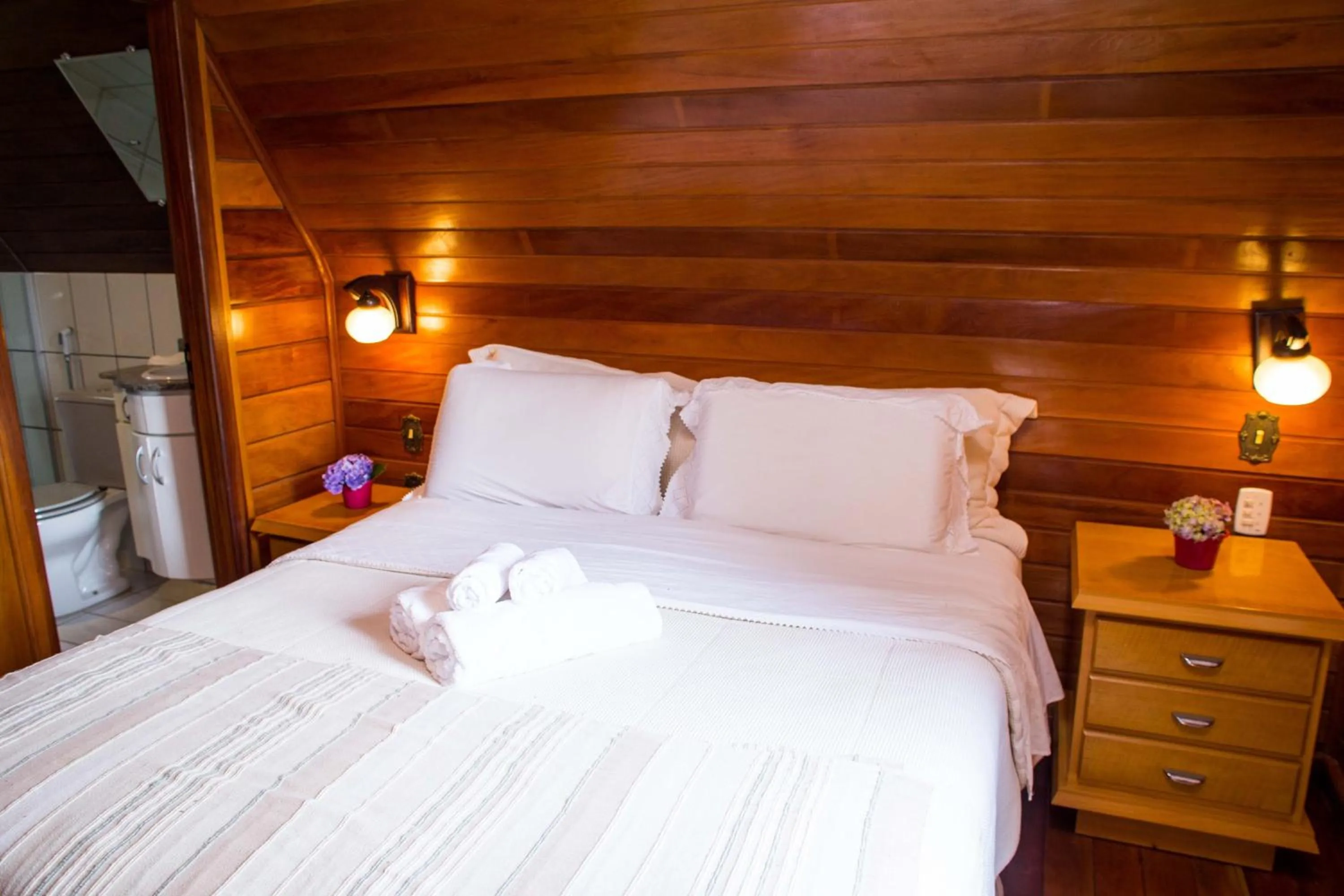 Bed in Chez Domaine Pousada Organica