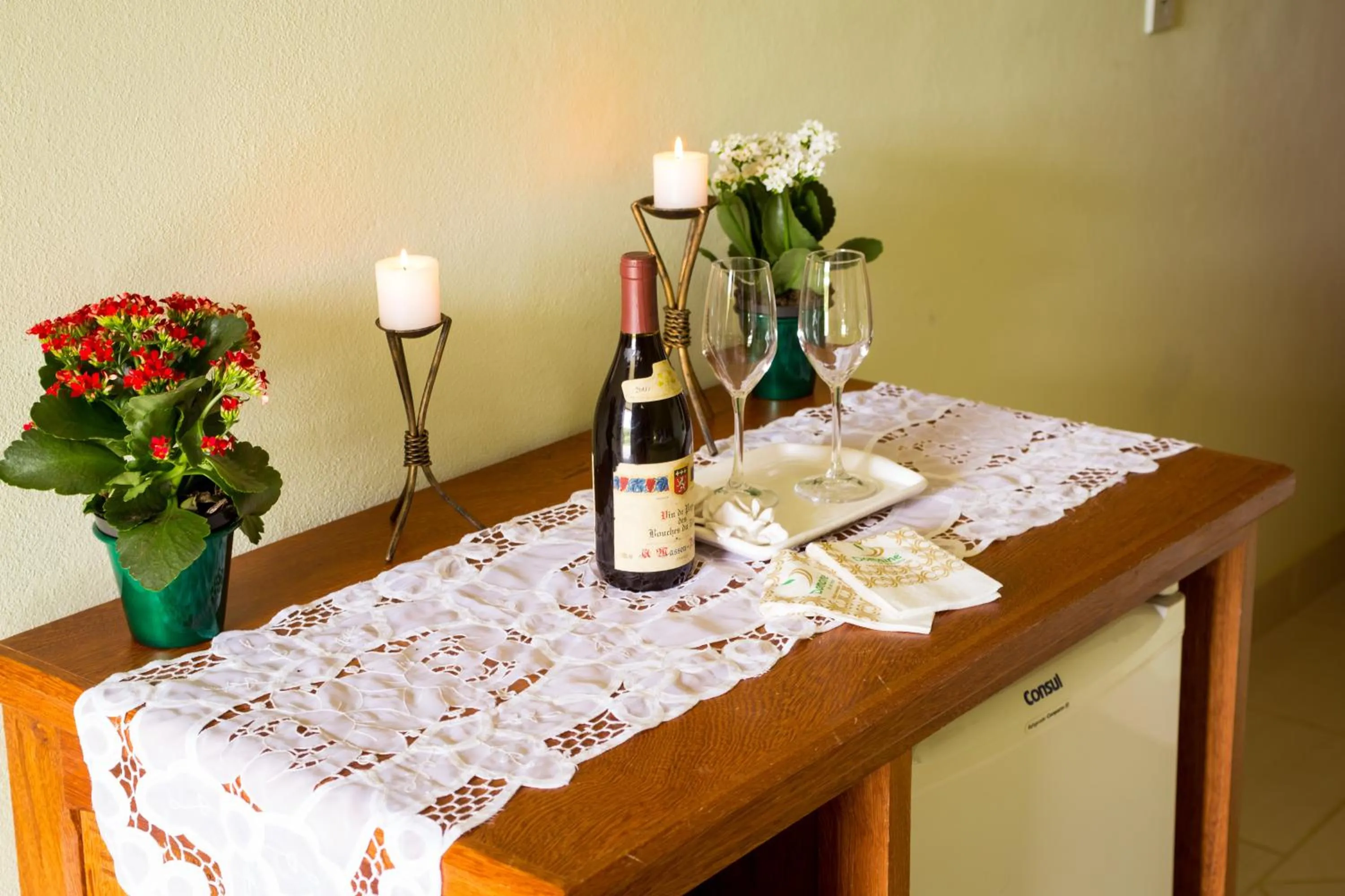 Alcoholic drinks in Chez Domaine Pousada Organica