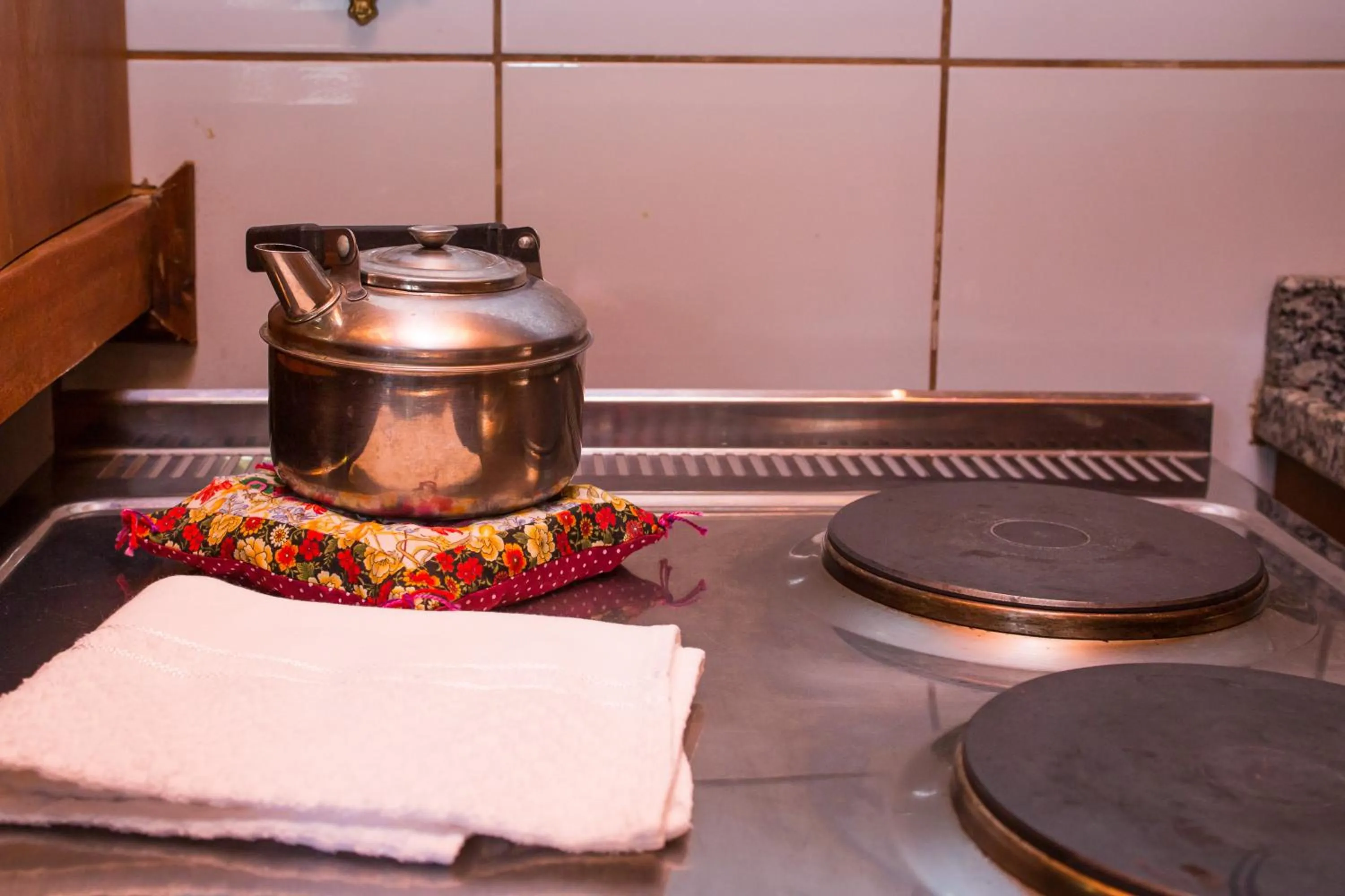 Kitchen or kitchenette in Chez Domaine Pousada Organica