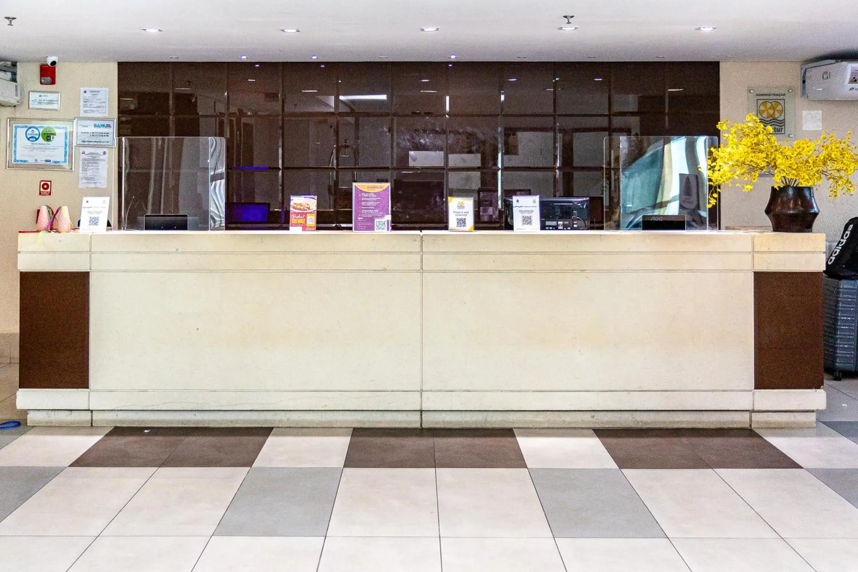 Lobby or reception in Salvador Business & Flat by Avectur Lobby or reception in Salvador Business & Flat by Avectur