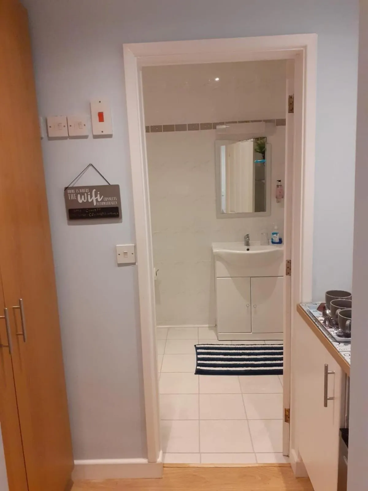 Kitchen or kitchenette in Coast 77 B&B