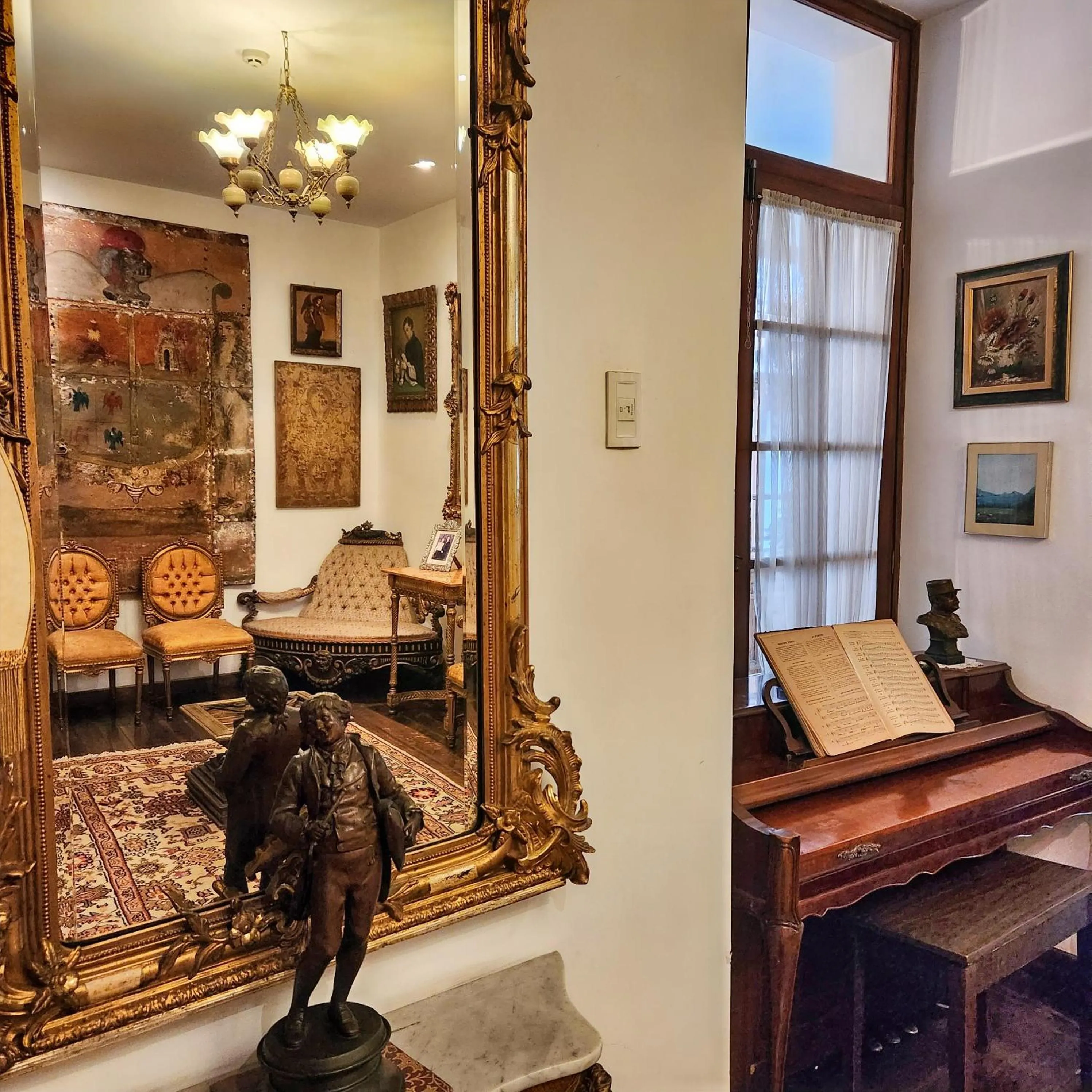Living room in Hotel Boutique Casa San Marcos