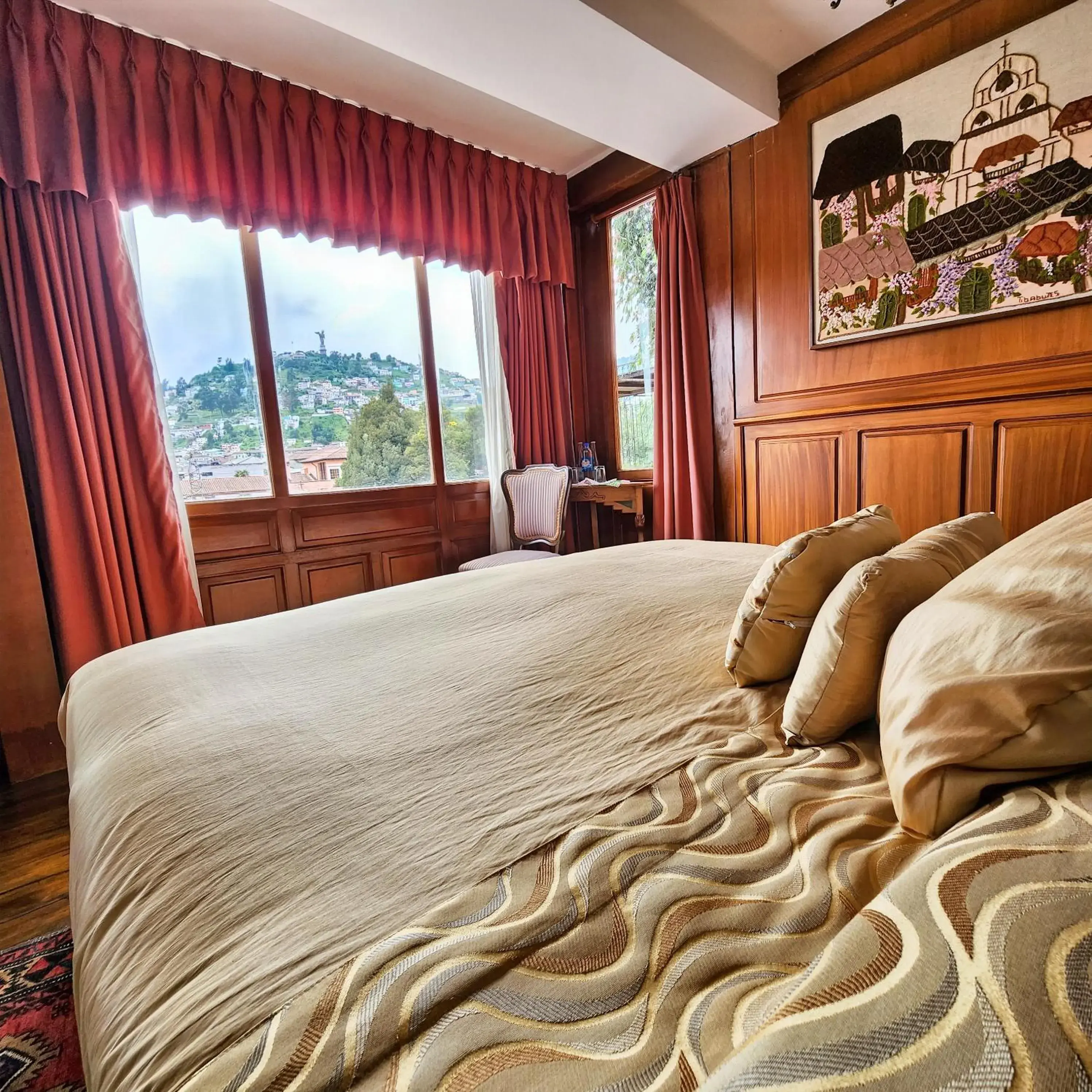King Room with Mountain View in Hotel Boutique Casa San Marcos King Room with Mountain View in Hotel Boutique Casa San Marcos