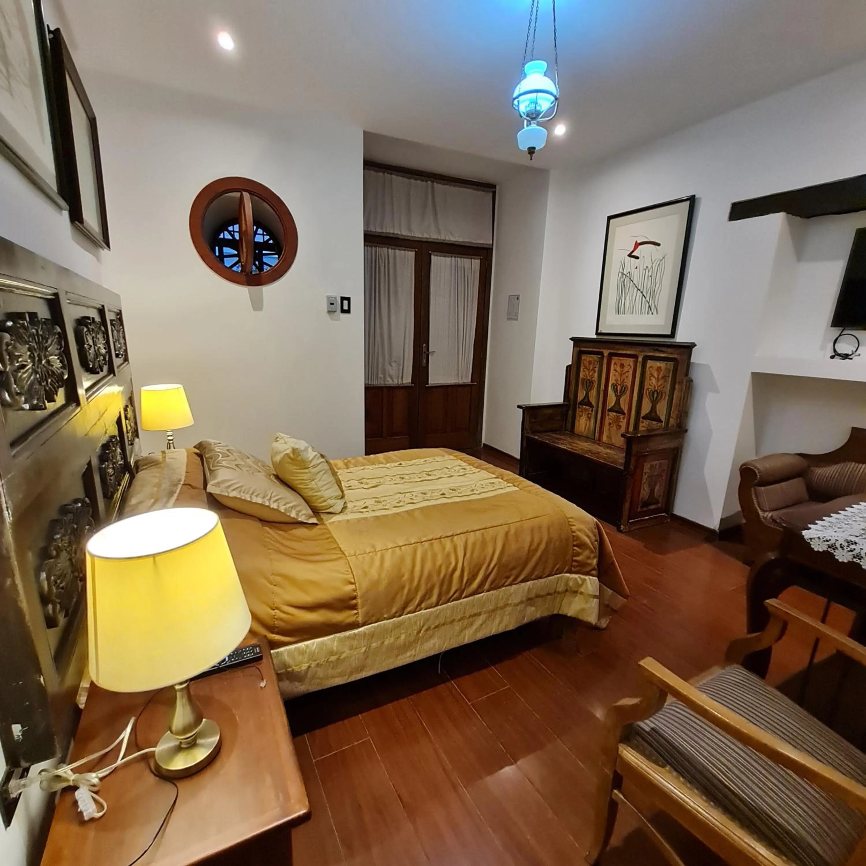 Photo of the whole room, Bed in Hotel Boutique Casa San Marcos