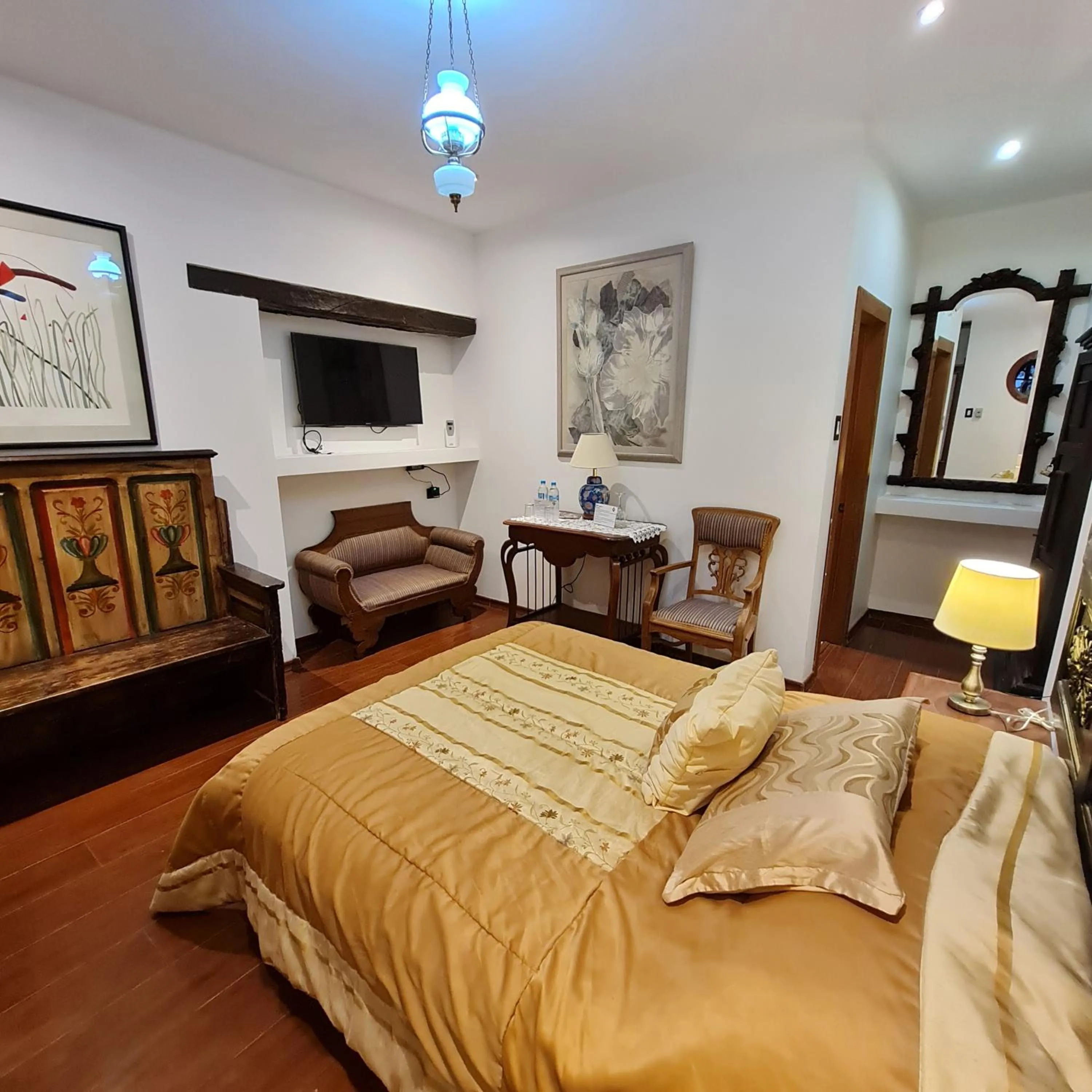 Photo of the whole room, Bed in Hotel Boutique Casa San Marcos