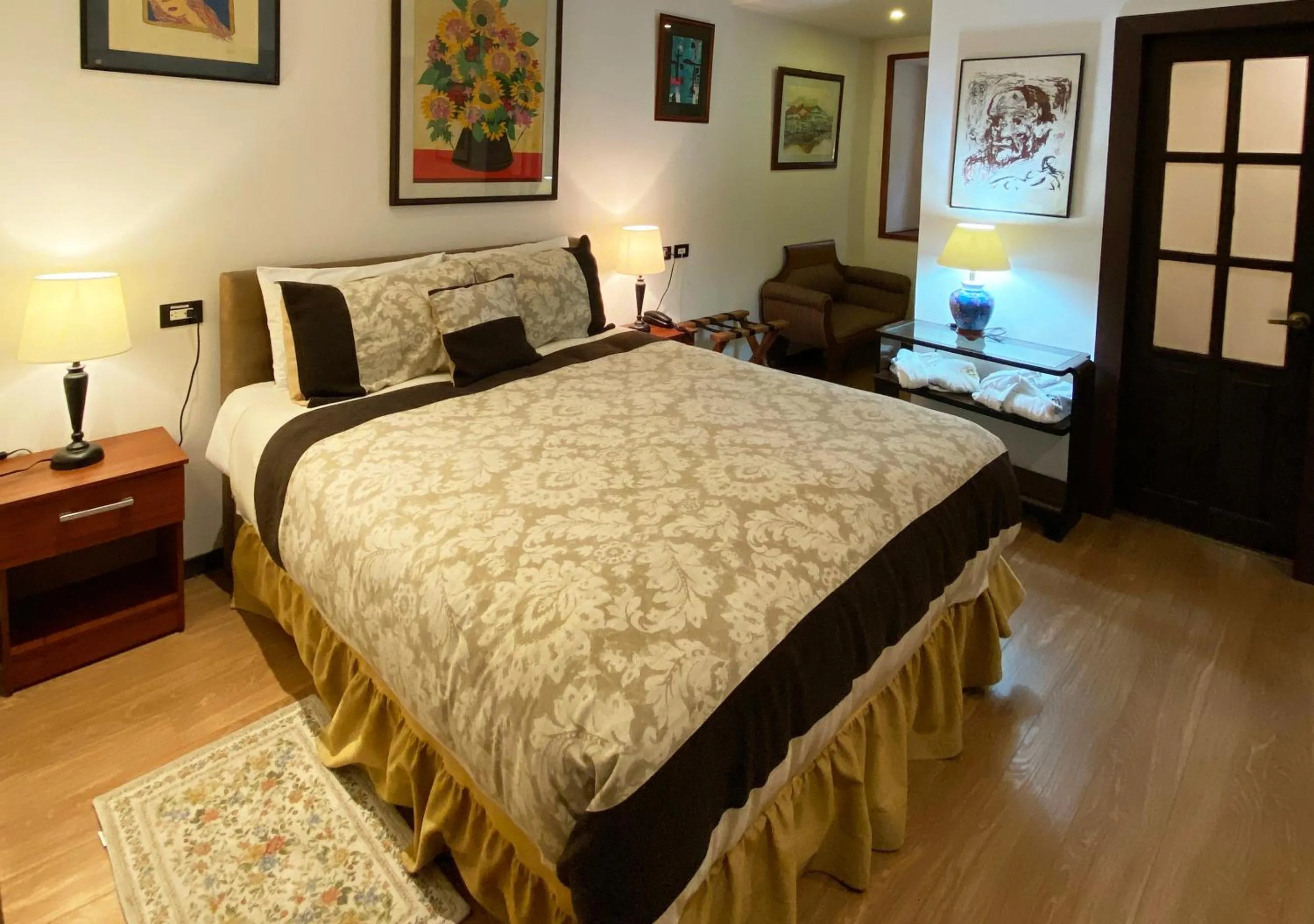 Bedroom, Bed in Hotel Boutique Casa San Marcos