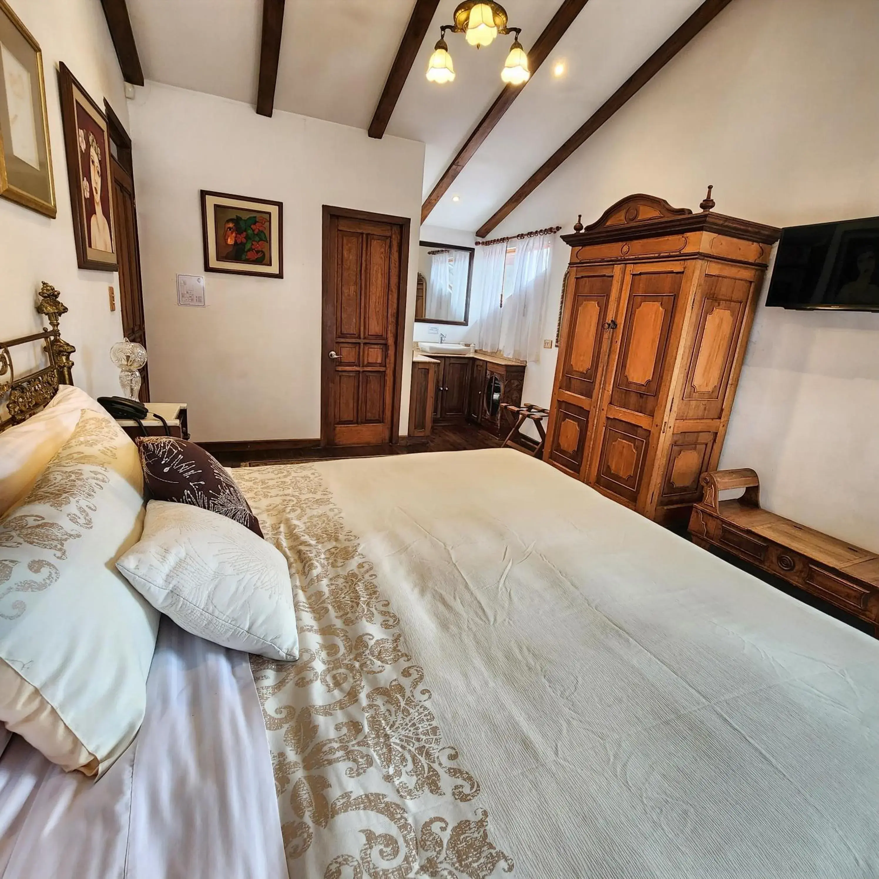 Deluxe King Room in Hotel Boutique Casa San Marcos Deluxe King Room in Hotel Boutique Casa San Marcos