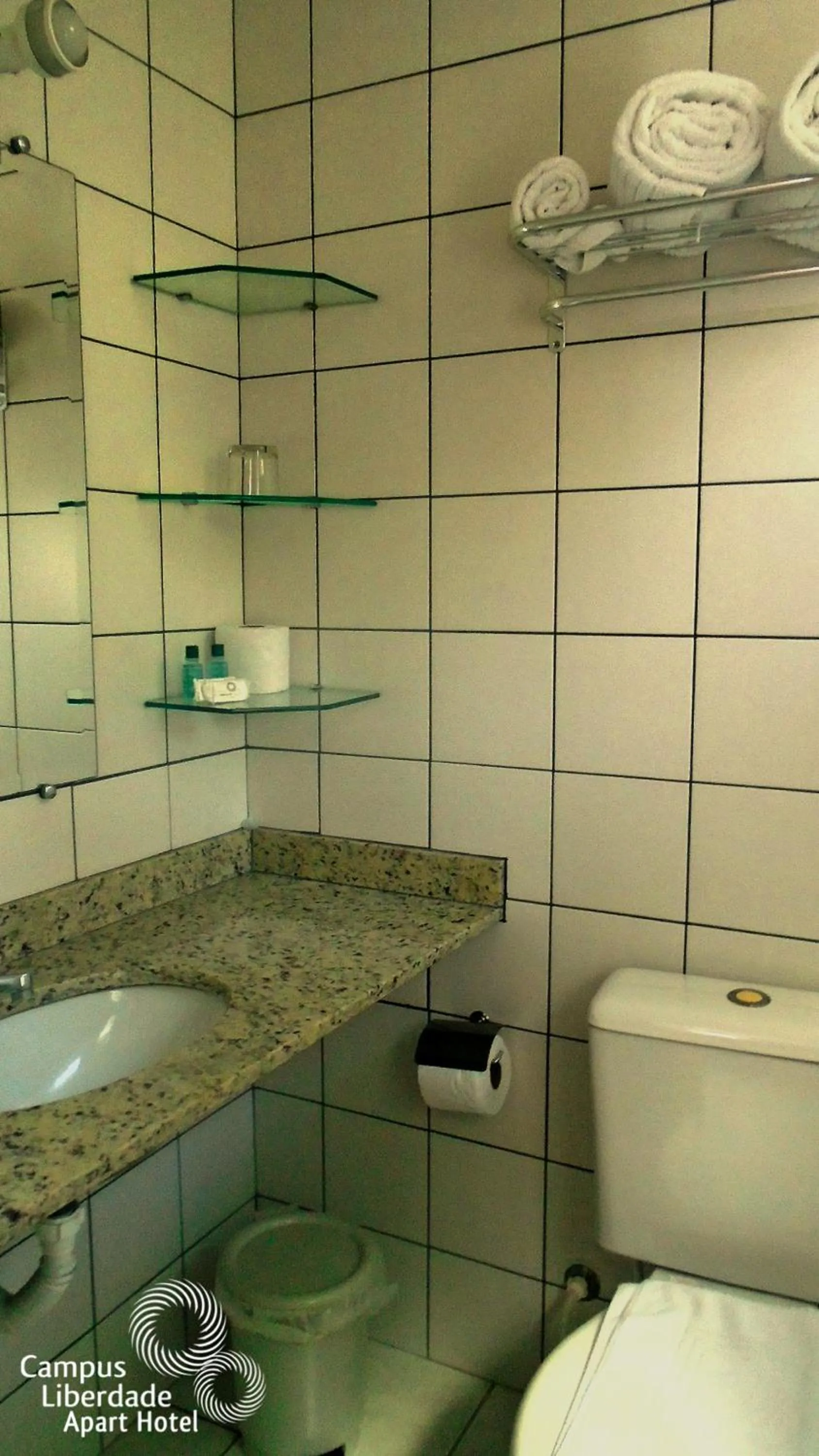 Bathroom in Campus Liberdade Flat