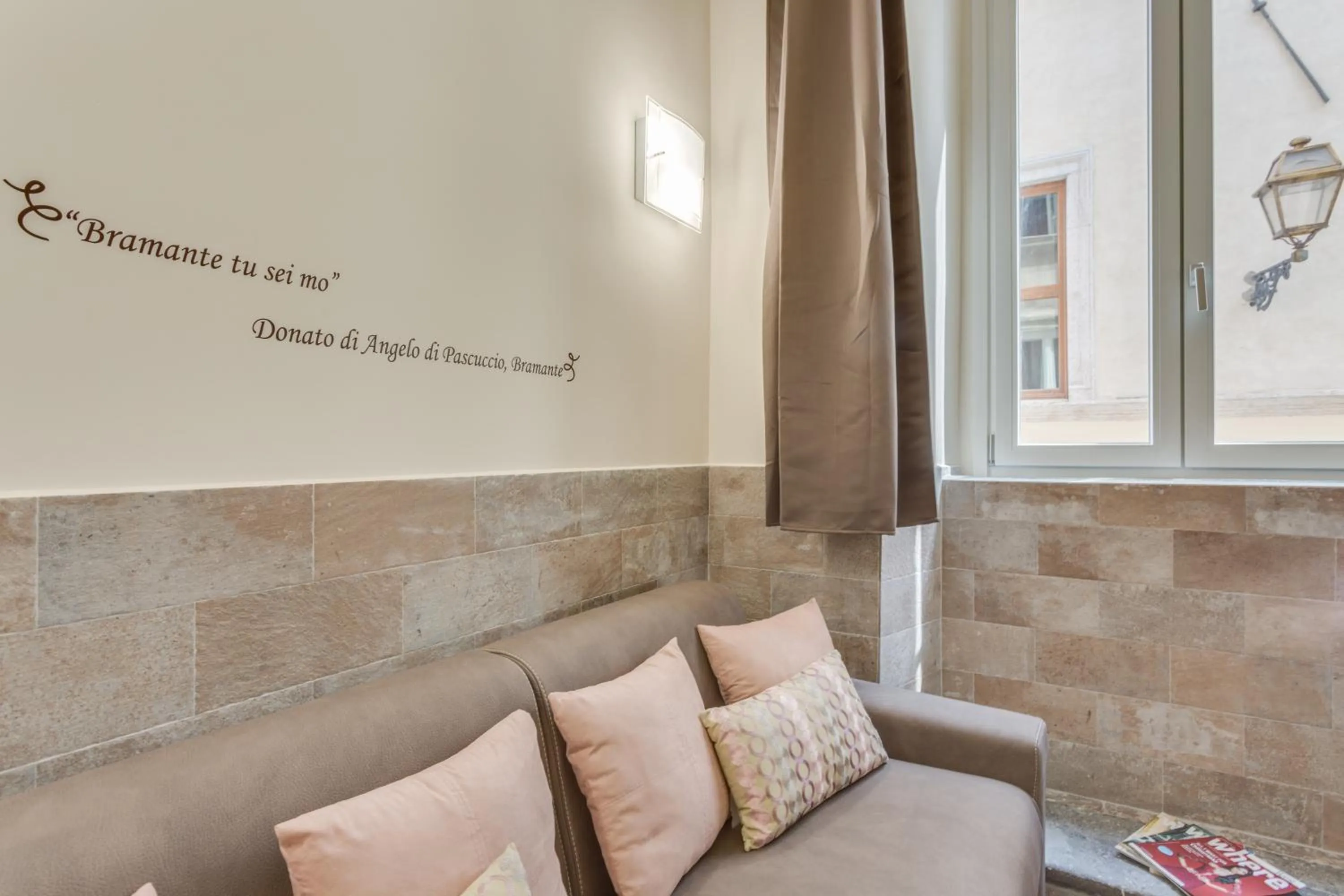 Bed in Navona Charme Suite