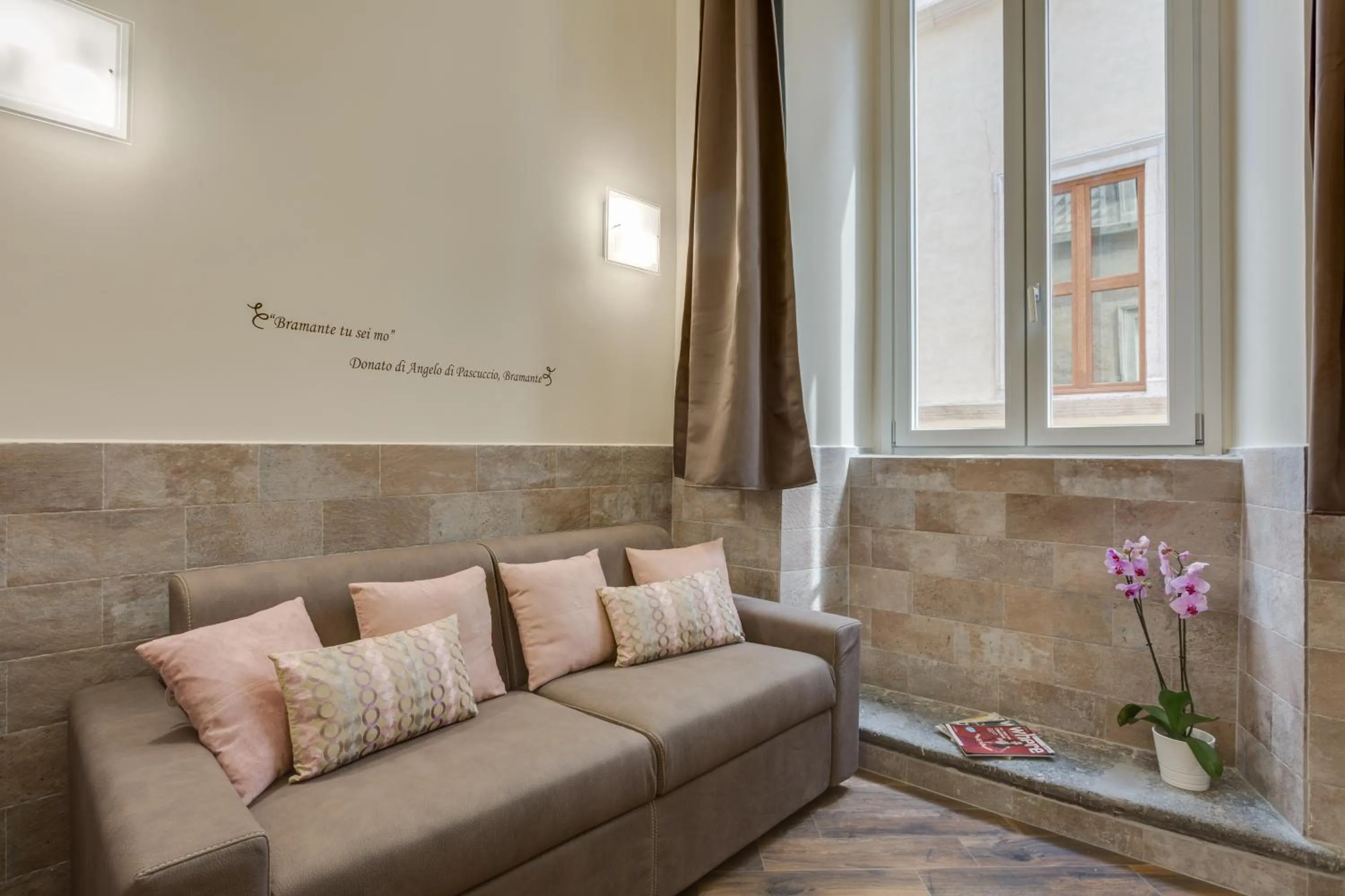 Bed in Navona Charme Suite