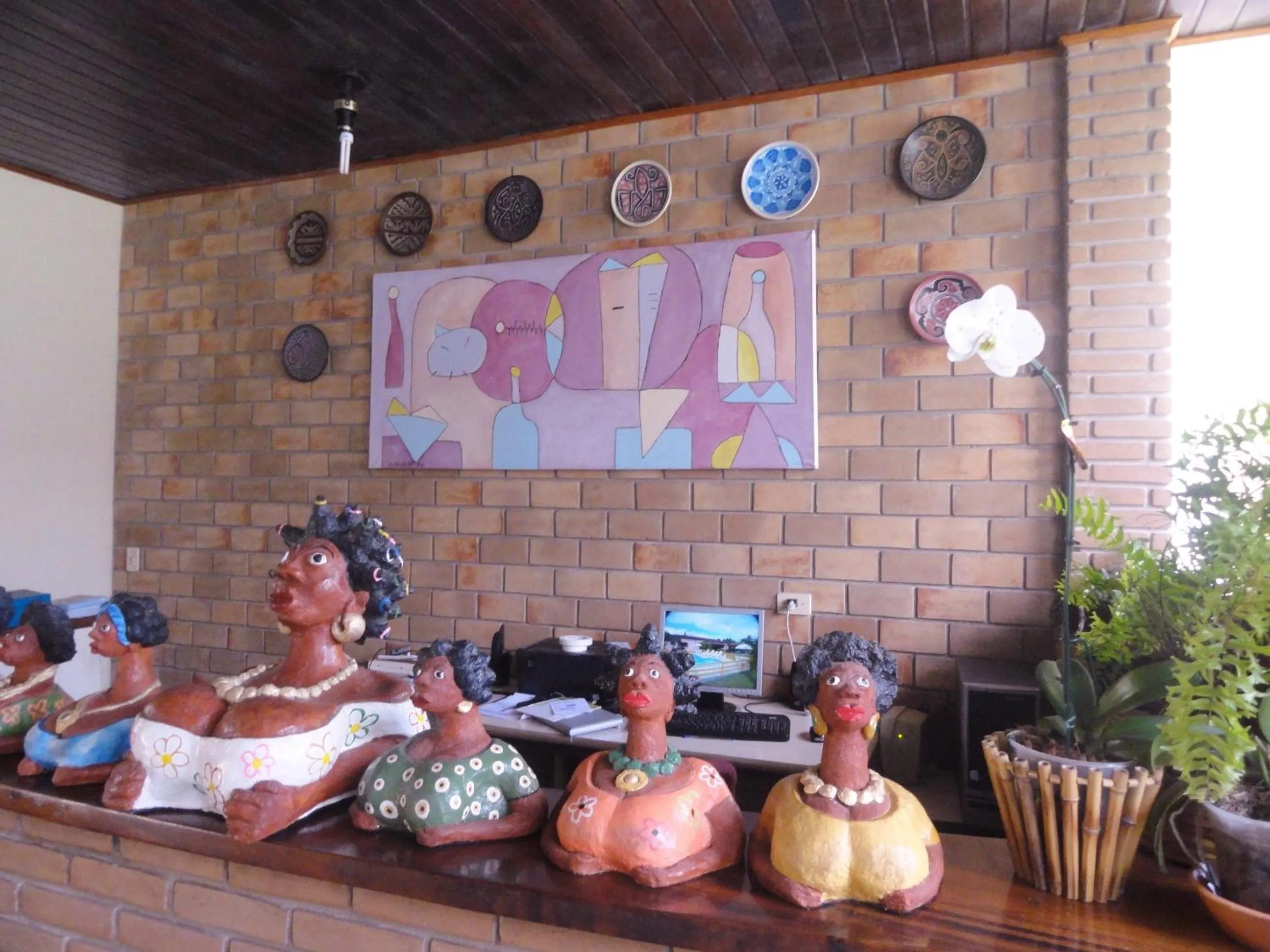 Lobby or reception in Francis Hotel Pousada