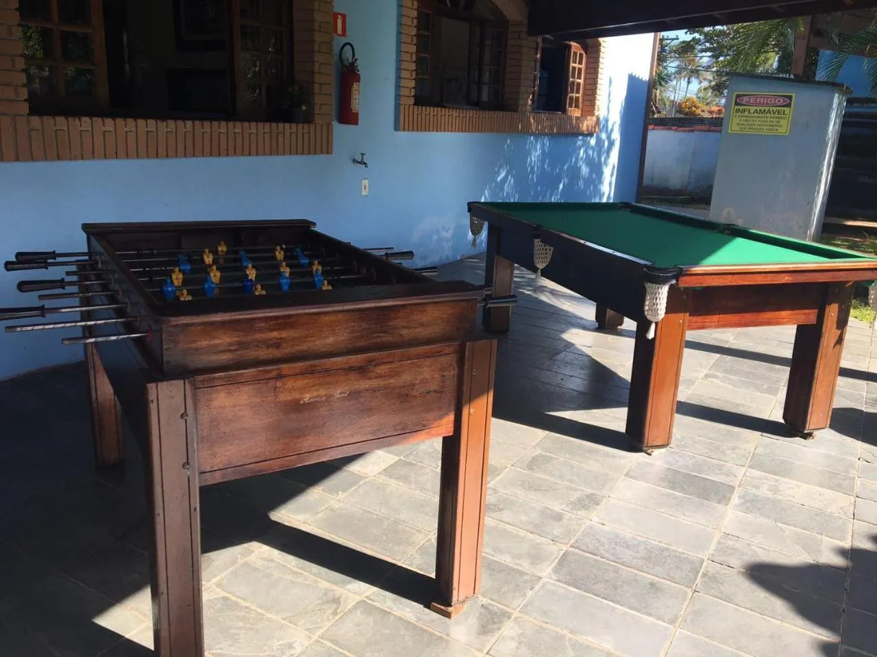 Game Room in Francis Hotel Pousada
