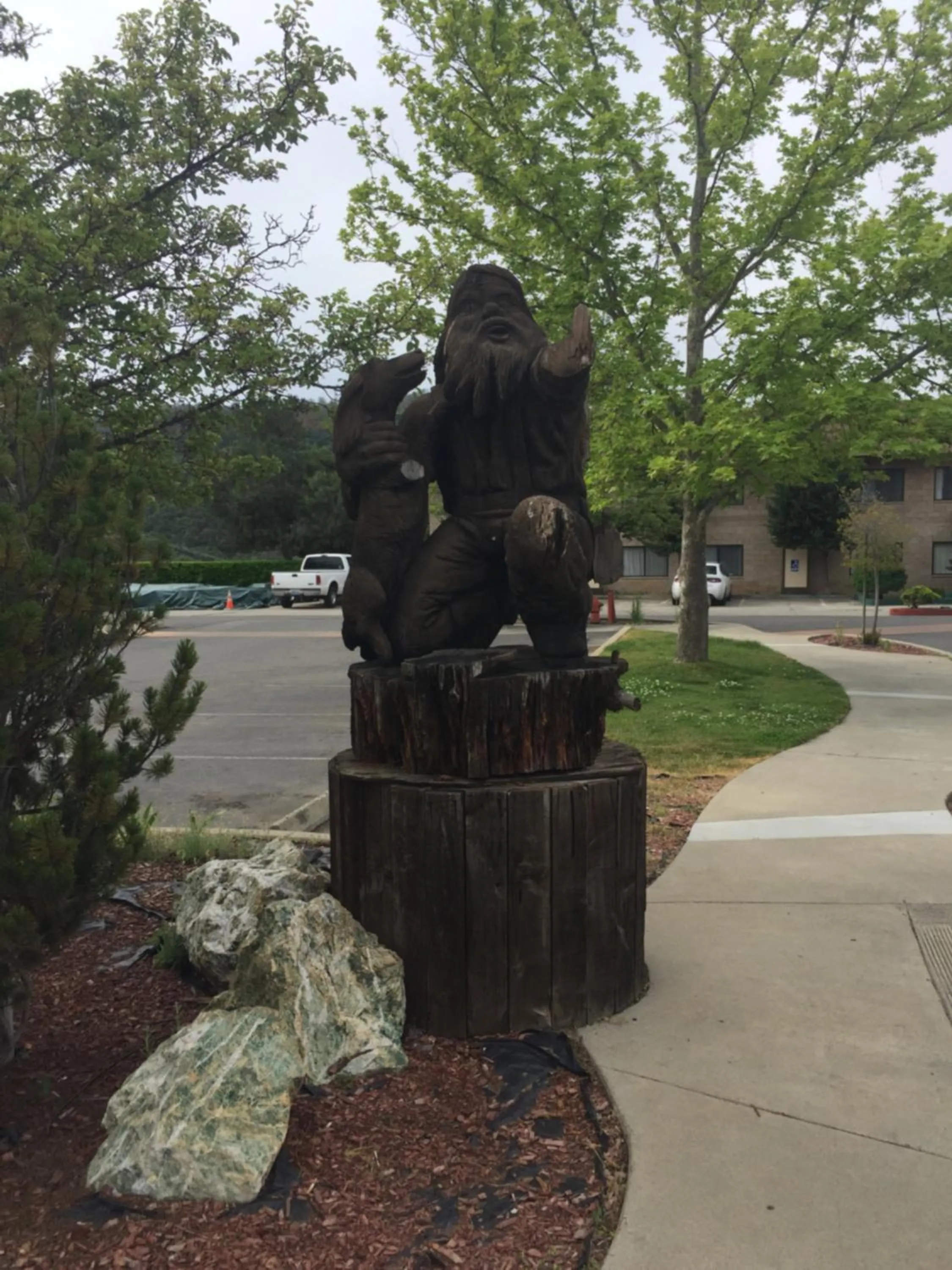 Decorative detail in Miners Inn