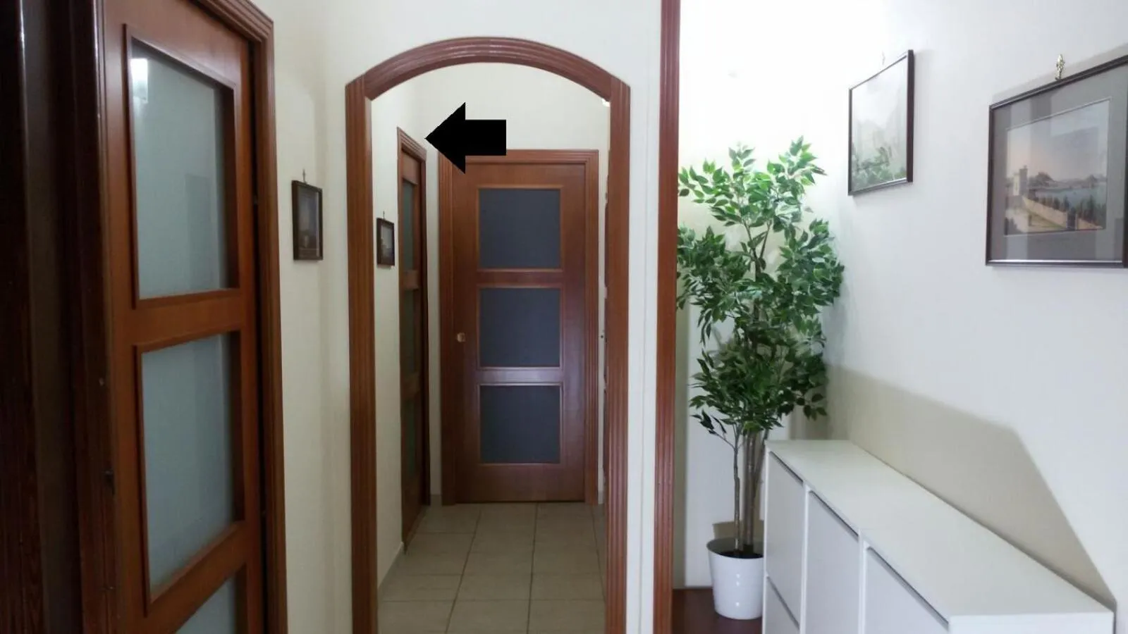 Inner courtyard view in A Dream B&B Napoli