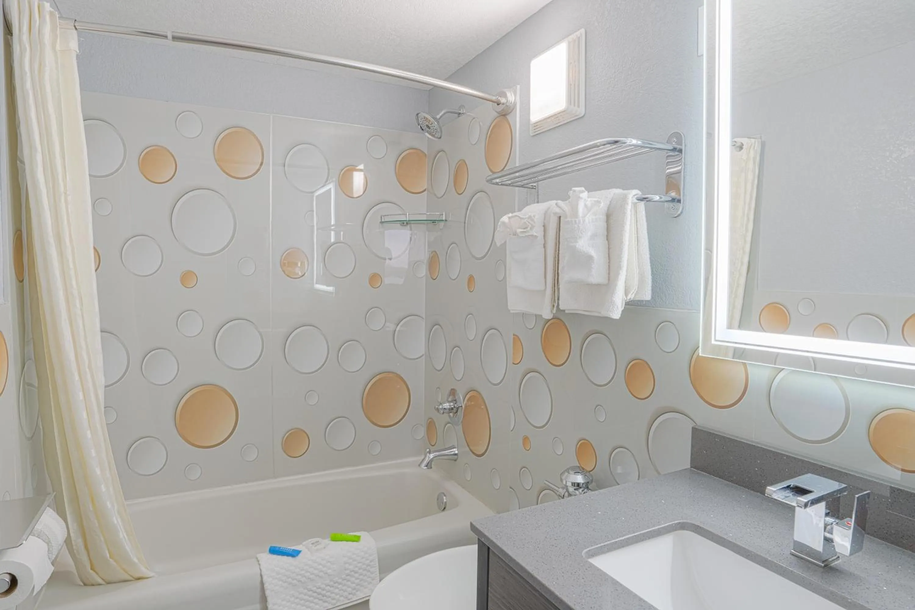 Bathroom in Executive Inn Owatonna Hwy 35