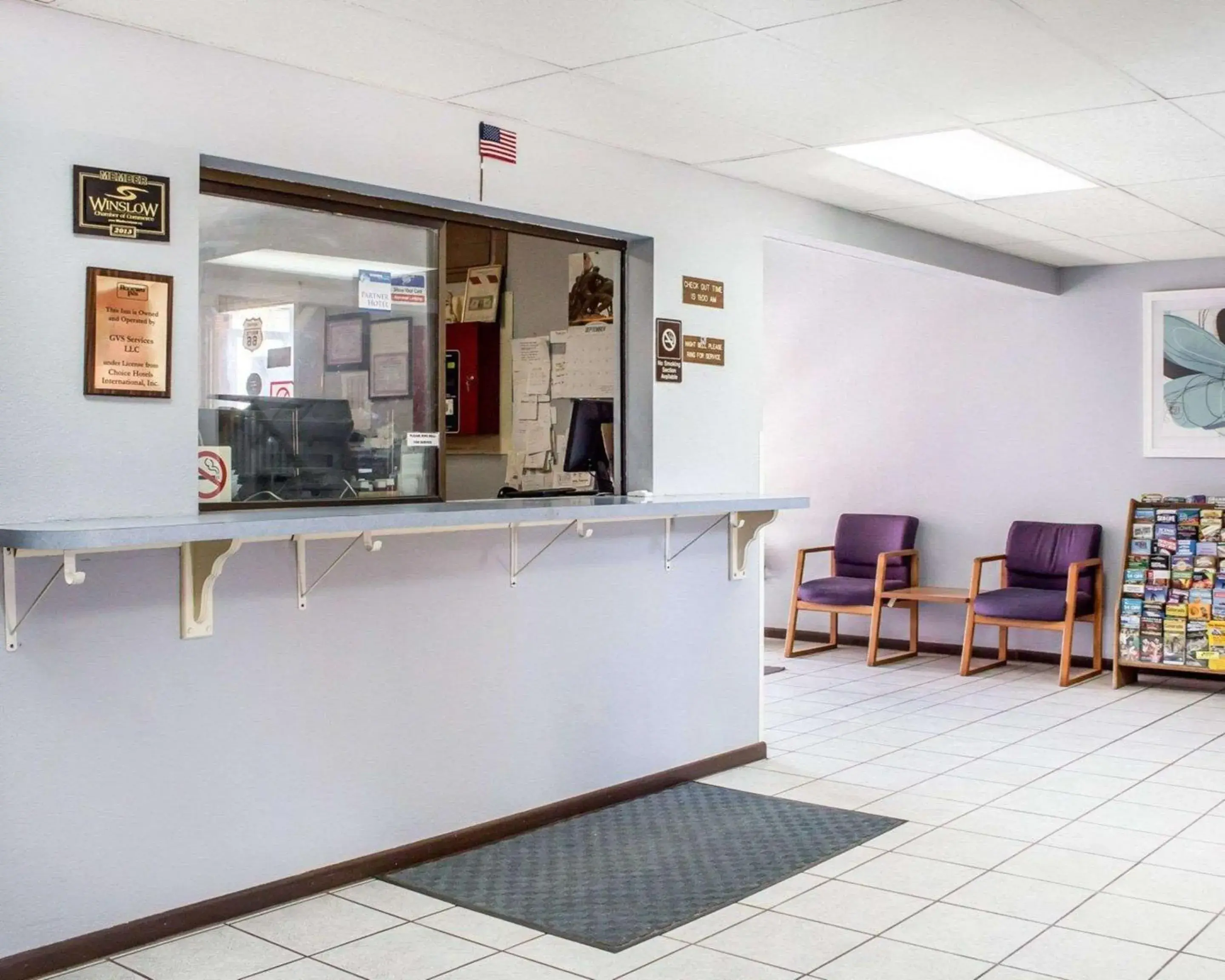 Lobby or reception in Rodeway Inn Winslow I-40 Lobby or reception in Rodeway Inn Winslow I-40