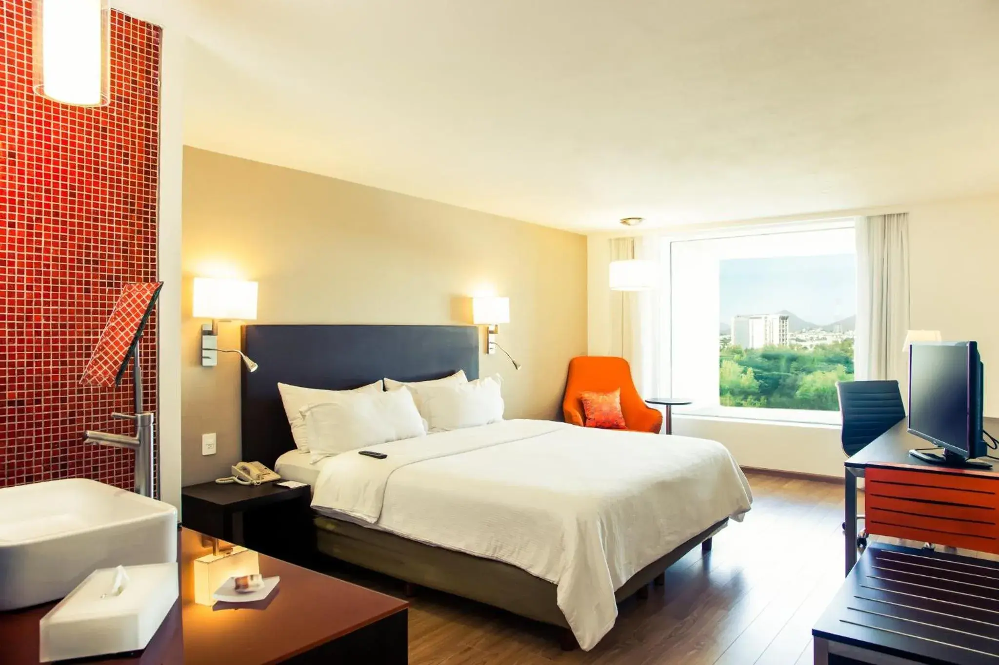 Photo of the whole room, Bed in Fiesta Inn Culiacan Photo of the whole room, Bed in Fiesta Inn Culiacan