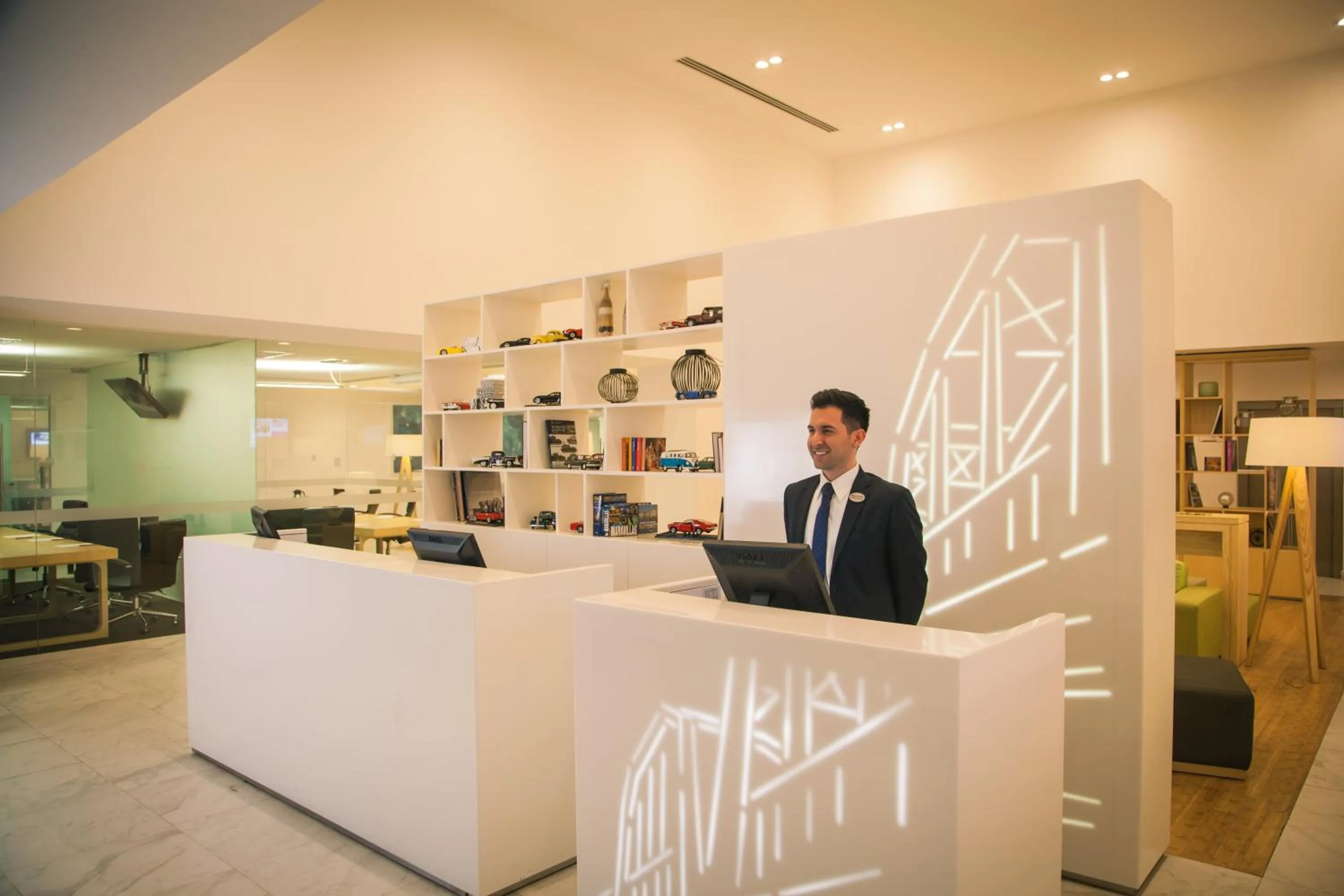 Lobby or reception in Fiesta Inn Culiacan