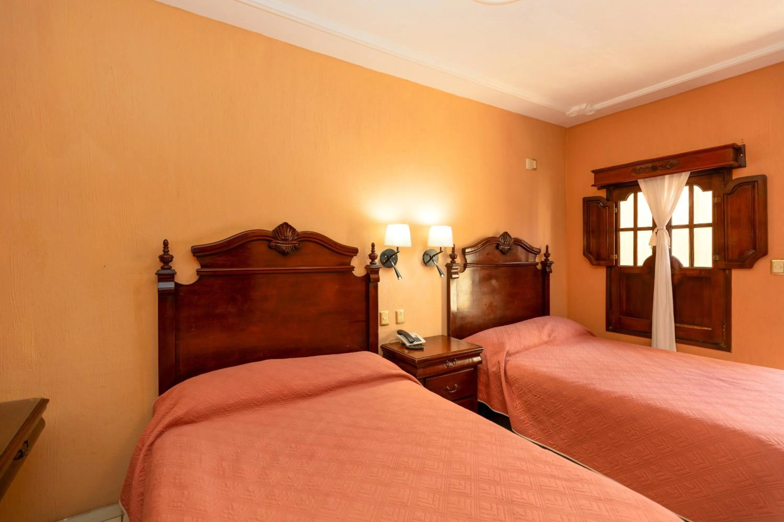 Bed in Hotel Casa Dulce Maria