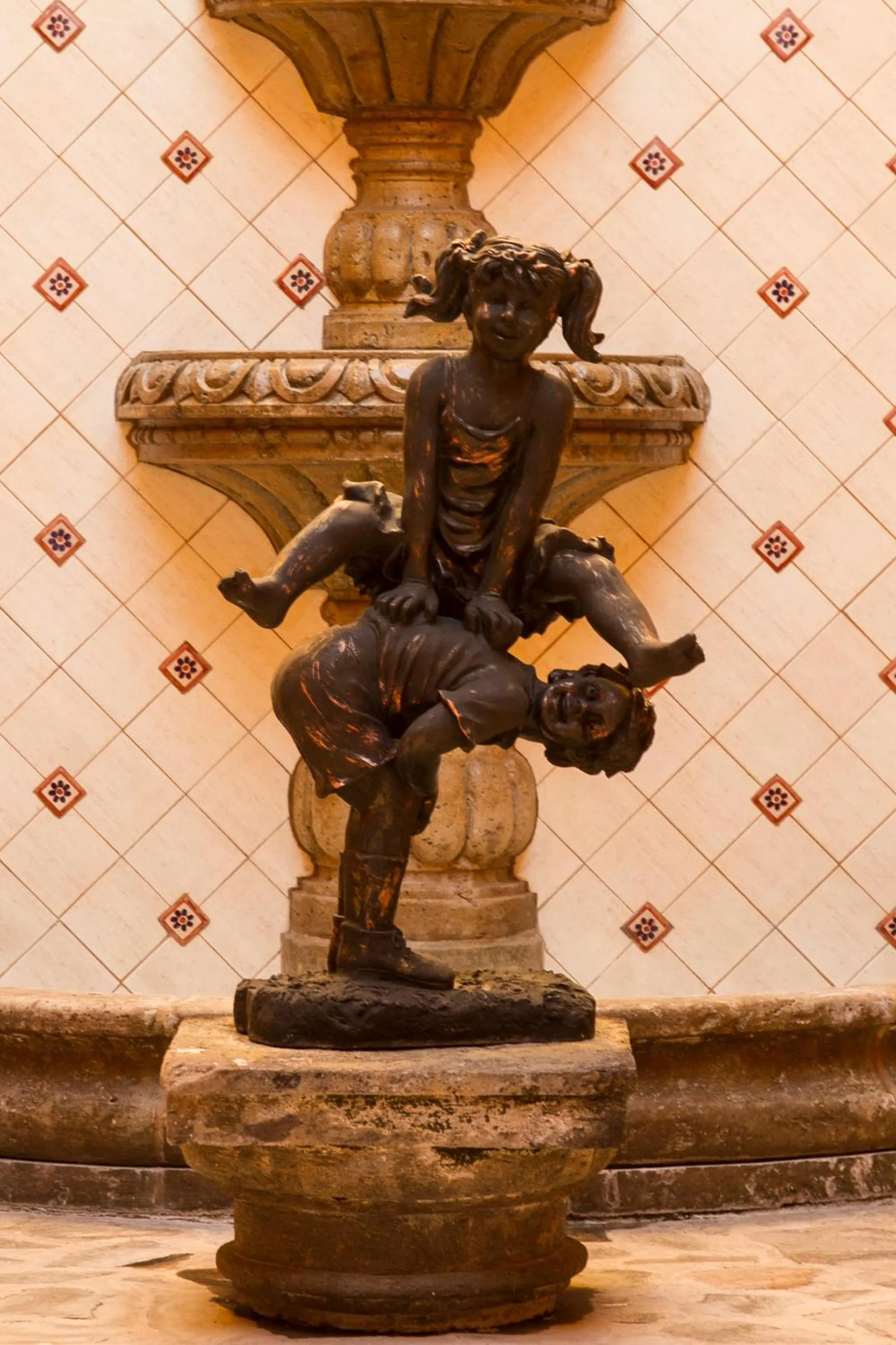 Patio in Hotel Casa Dulce Maria