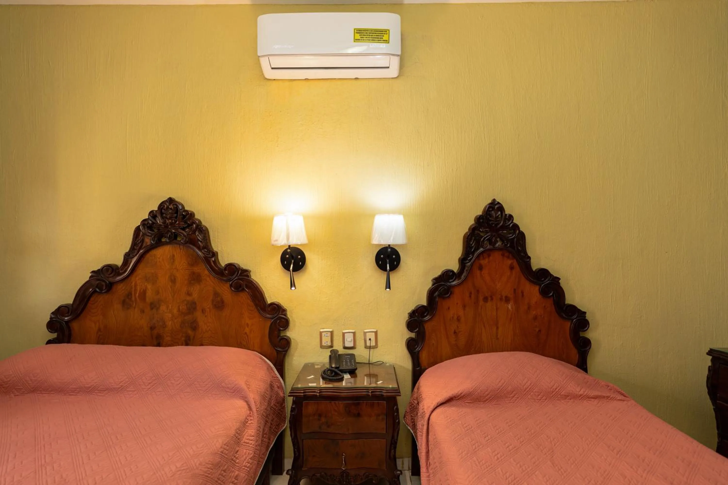 Bed in Hotel Casa Dulce Maria