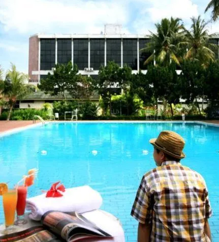 Swimming pool in Hotel Sahid Bandar Lampung