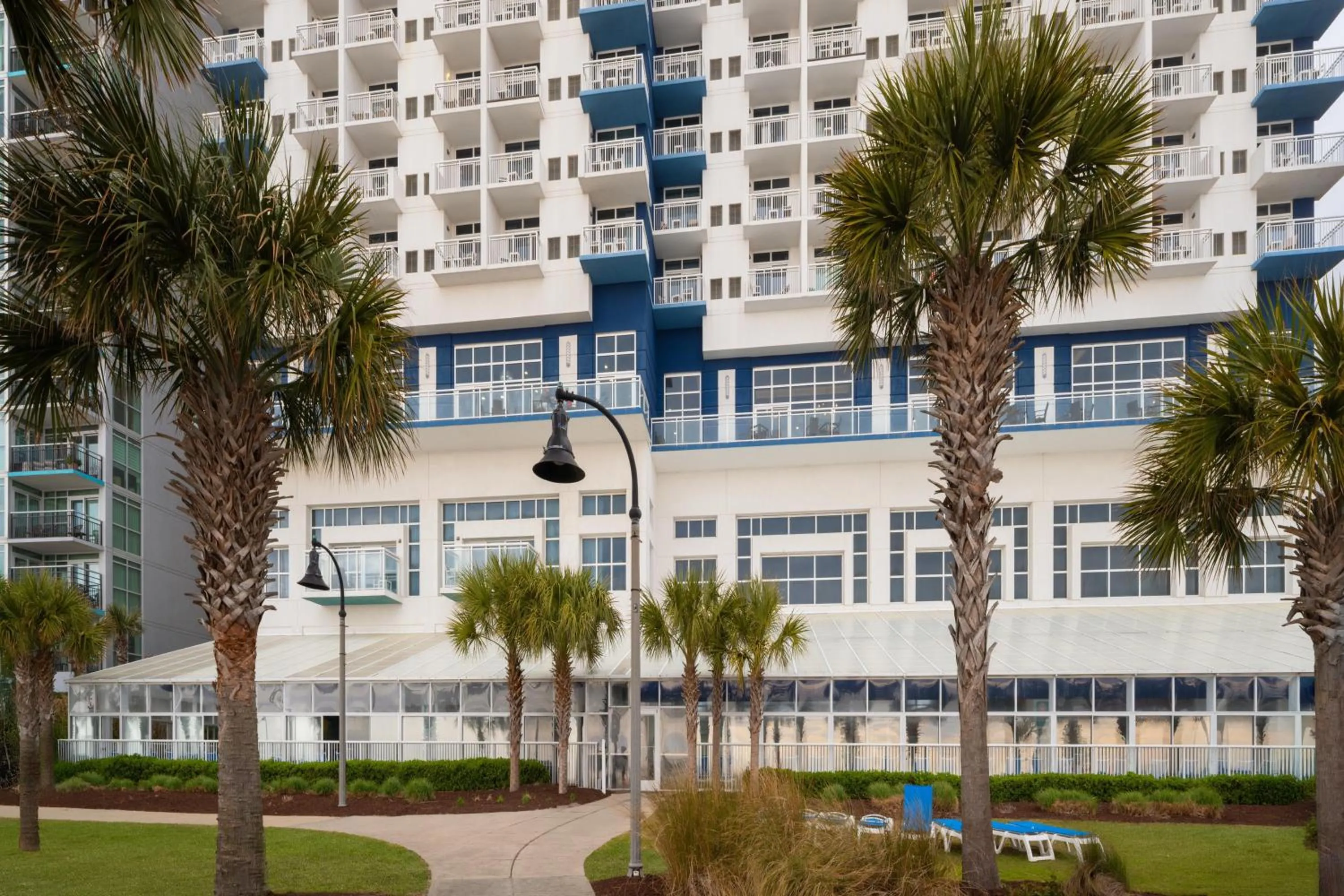Property building in Homewood Suites by Hilton Myrtle Beach Oceanfront