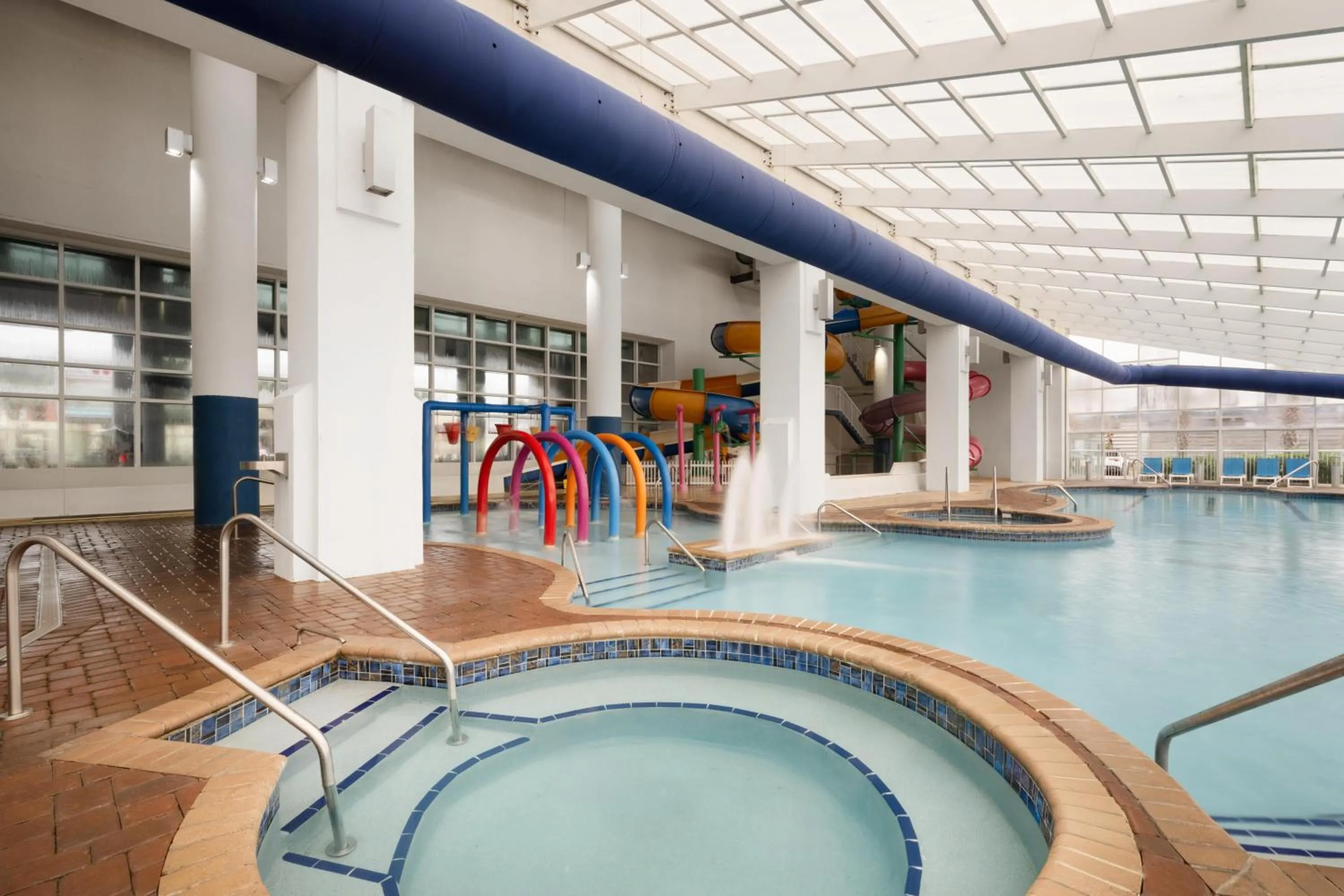 Pool view in Homewood Suites by Hilton Myrtle Beach Oceanfront
