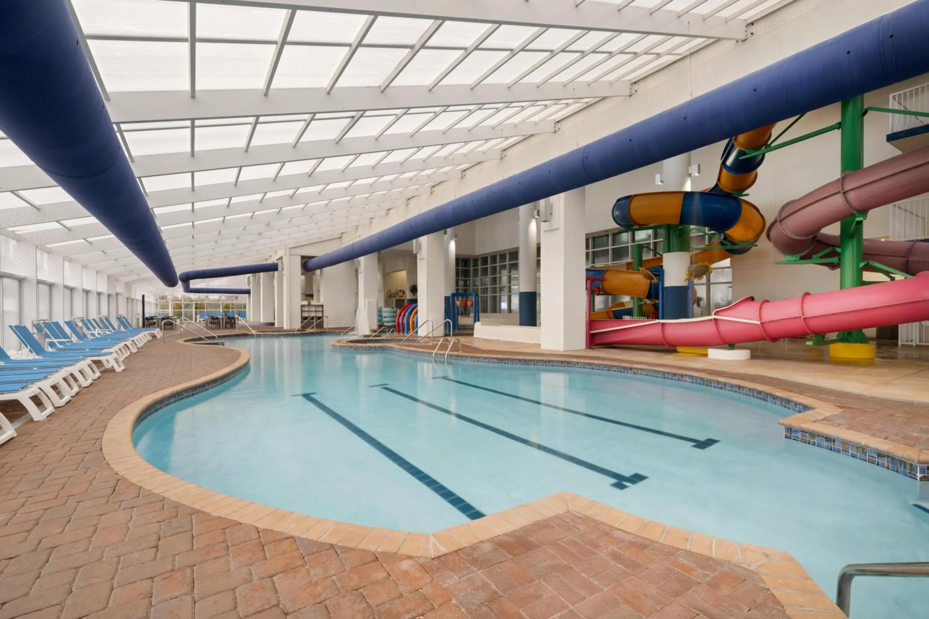 Pool view in Homewood Suites by Hilton Myrtle Beach Oceanfront