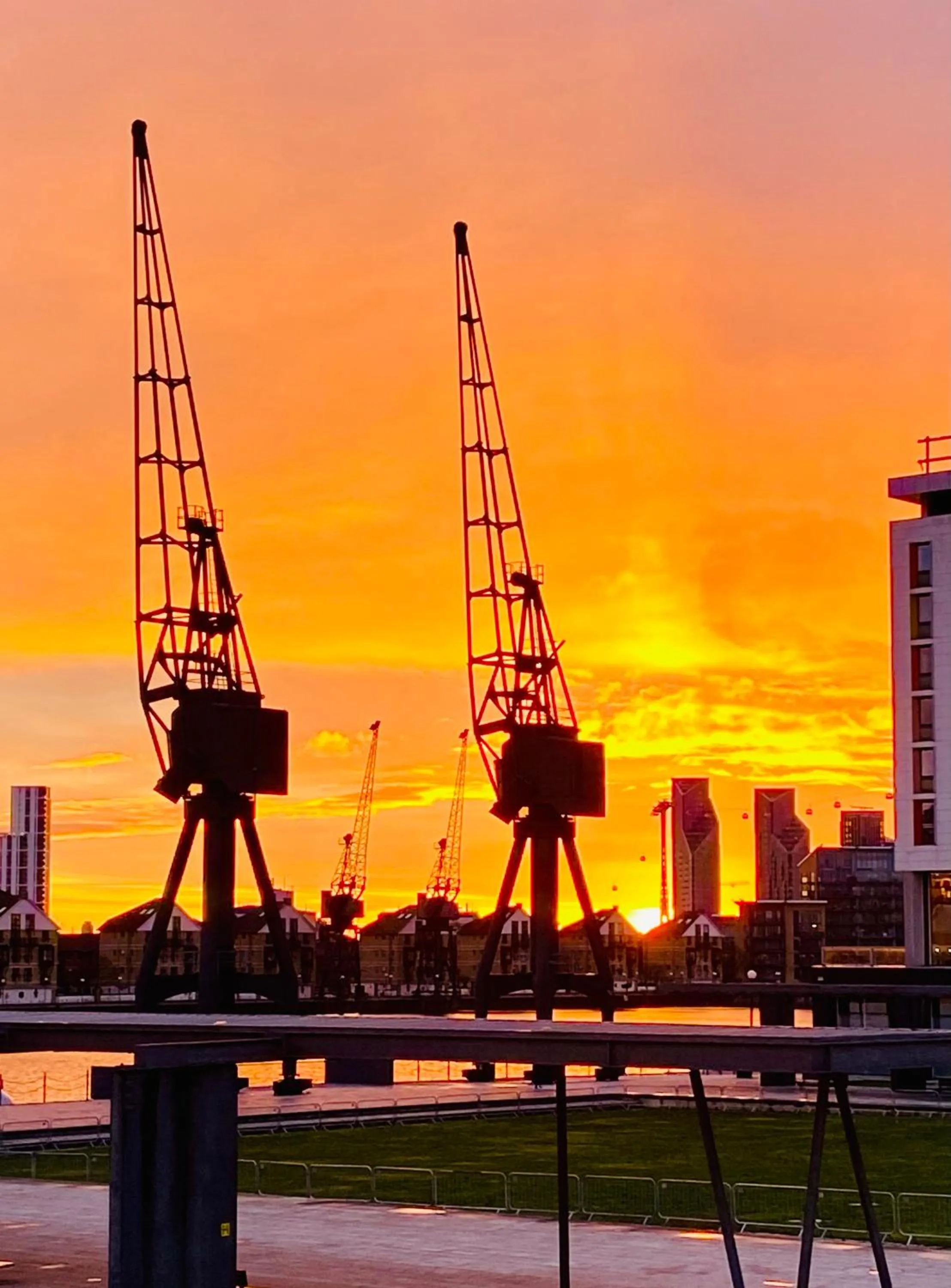 Sunset in Apartment 3, Warehouse K