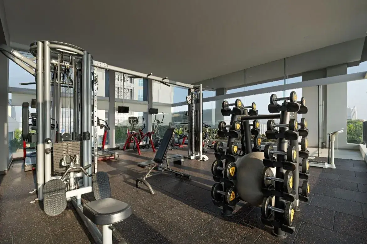 Fitness centre/facilities in The Premiere Pekanbaru Fitness centre/facilities in The Premiere Pekanbaru