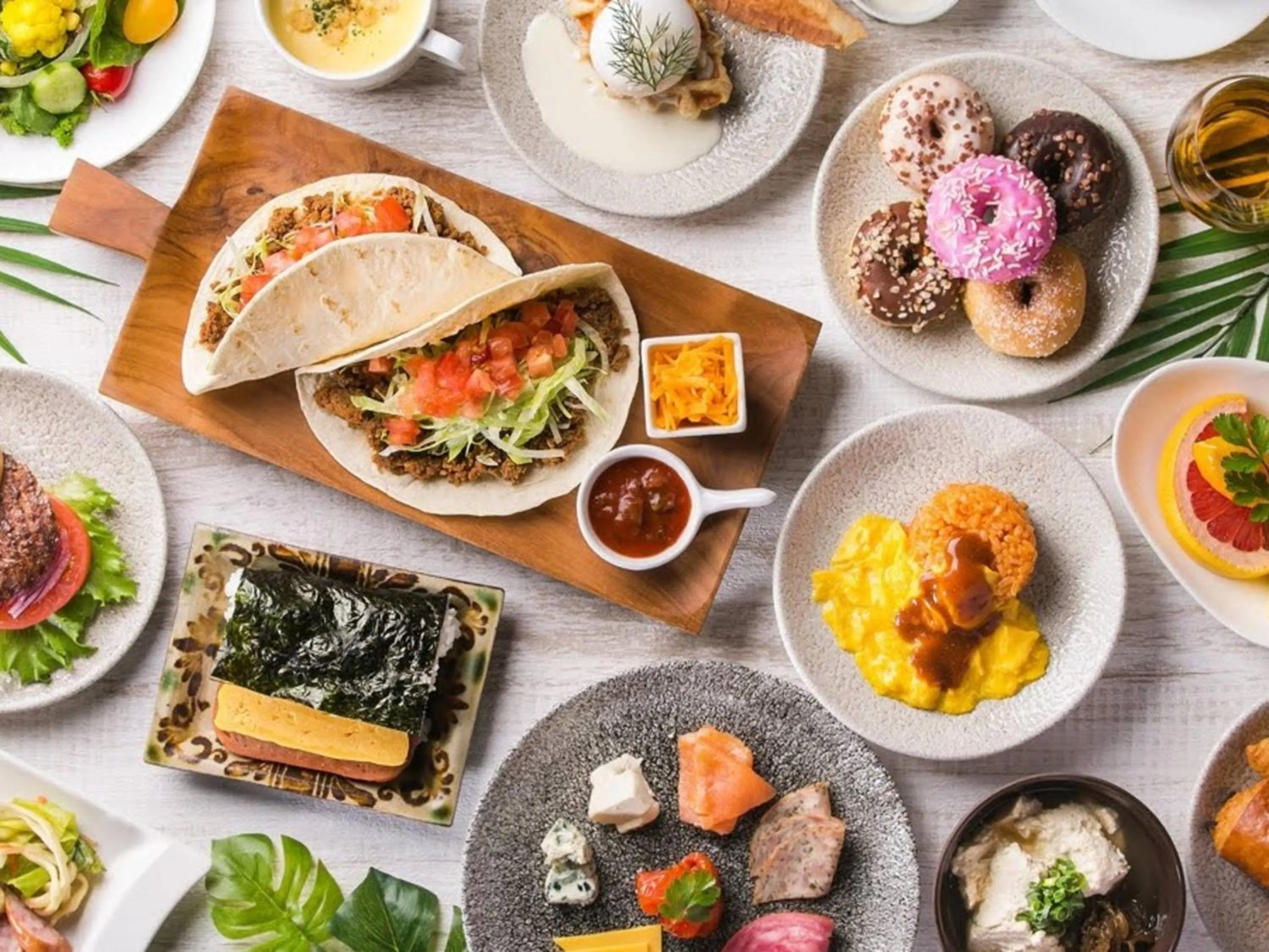 Breakfast in Oriental Hotel Okinawa Resort & Spa