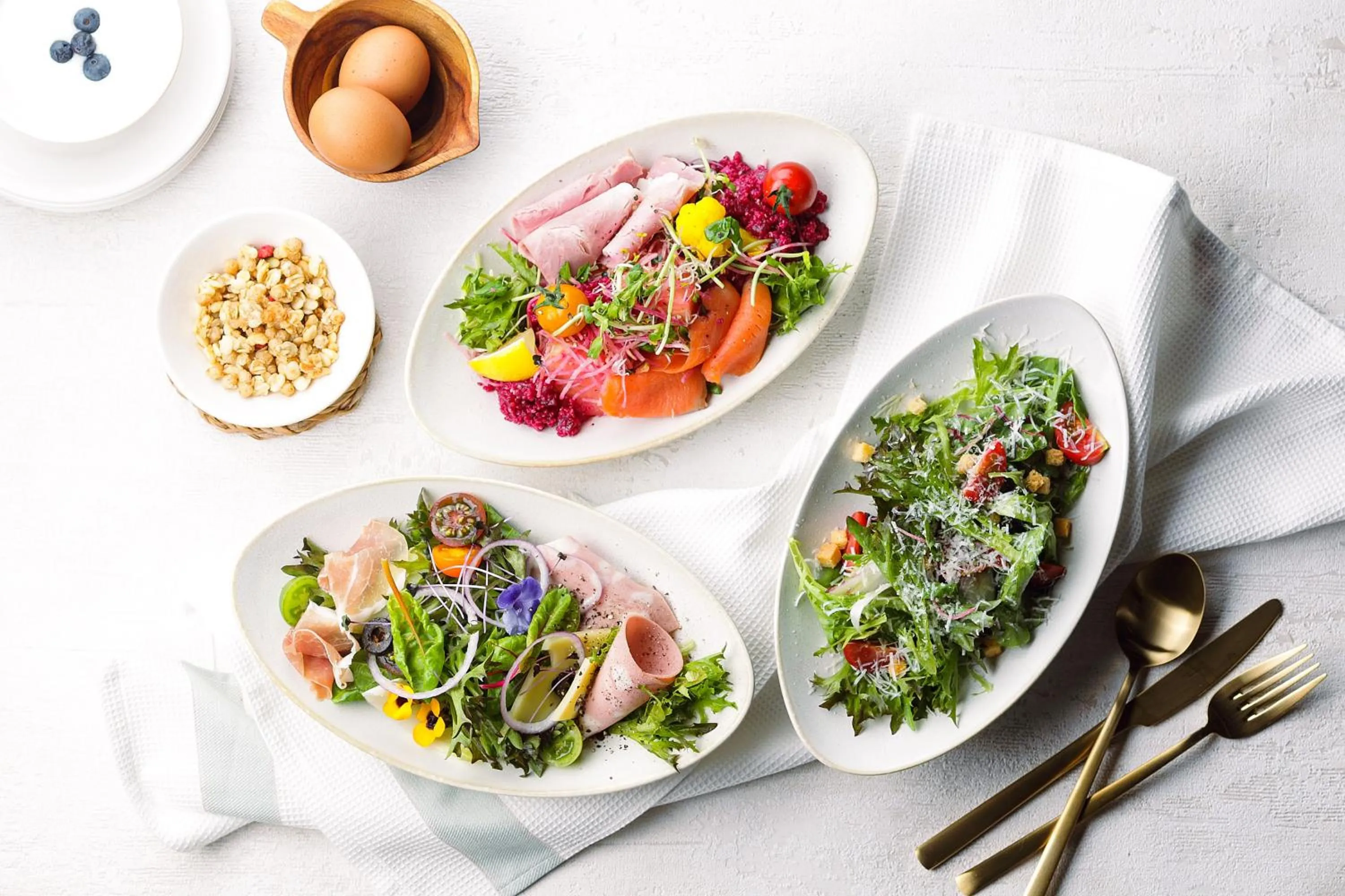 Breakfast in Oriental Hotel Okinawa Resort & Spa