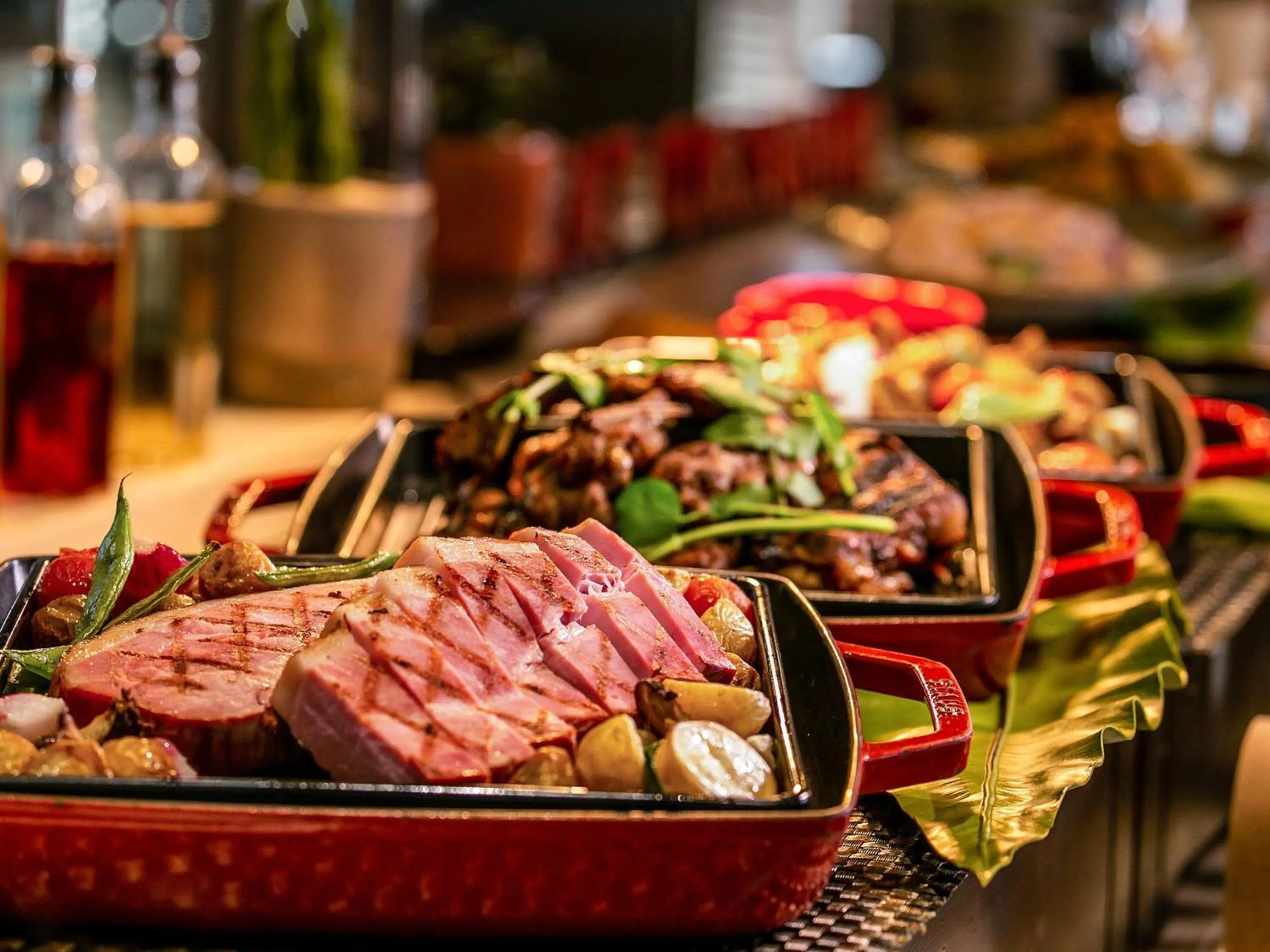 Dinner in Oriental Hotel Okinawa Resort & Spa