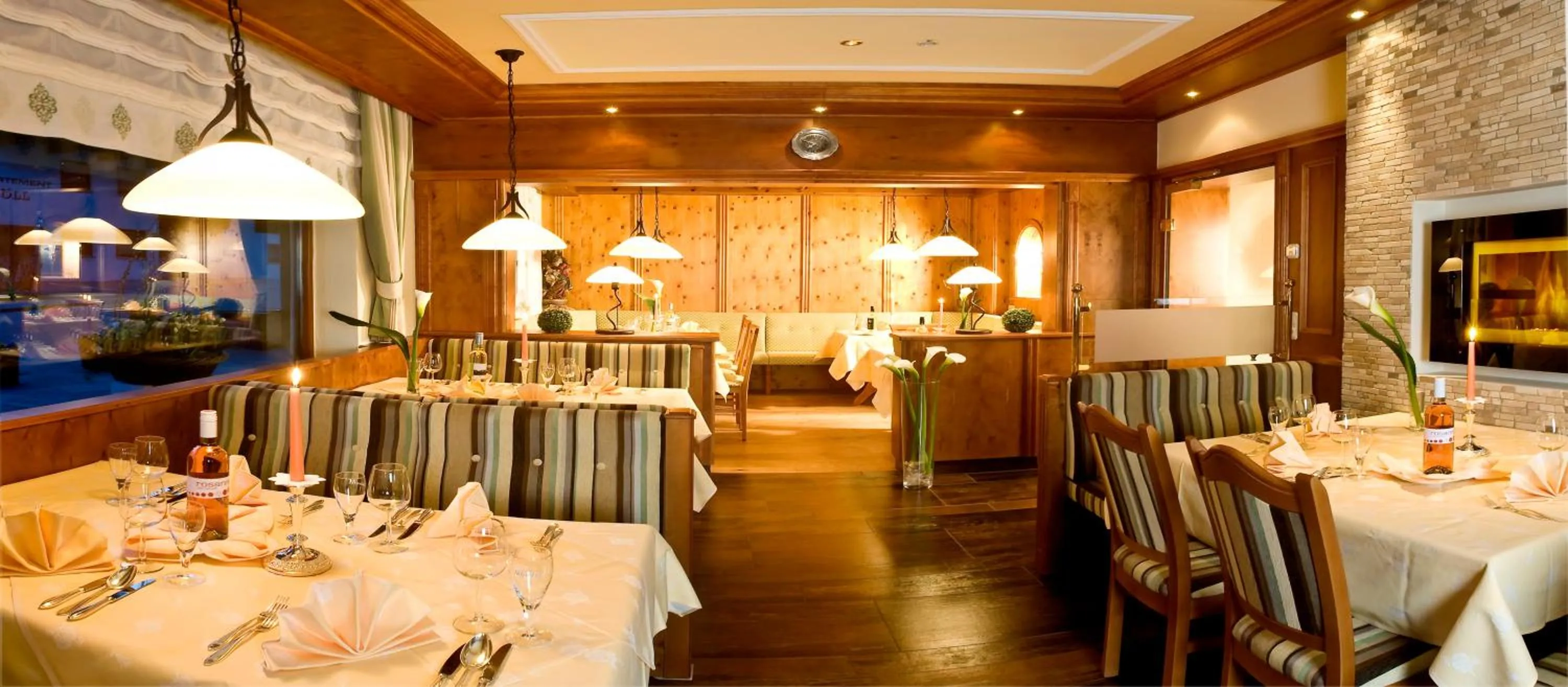 Restaurant/places to eat in Hotel Huber Hochland