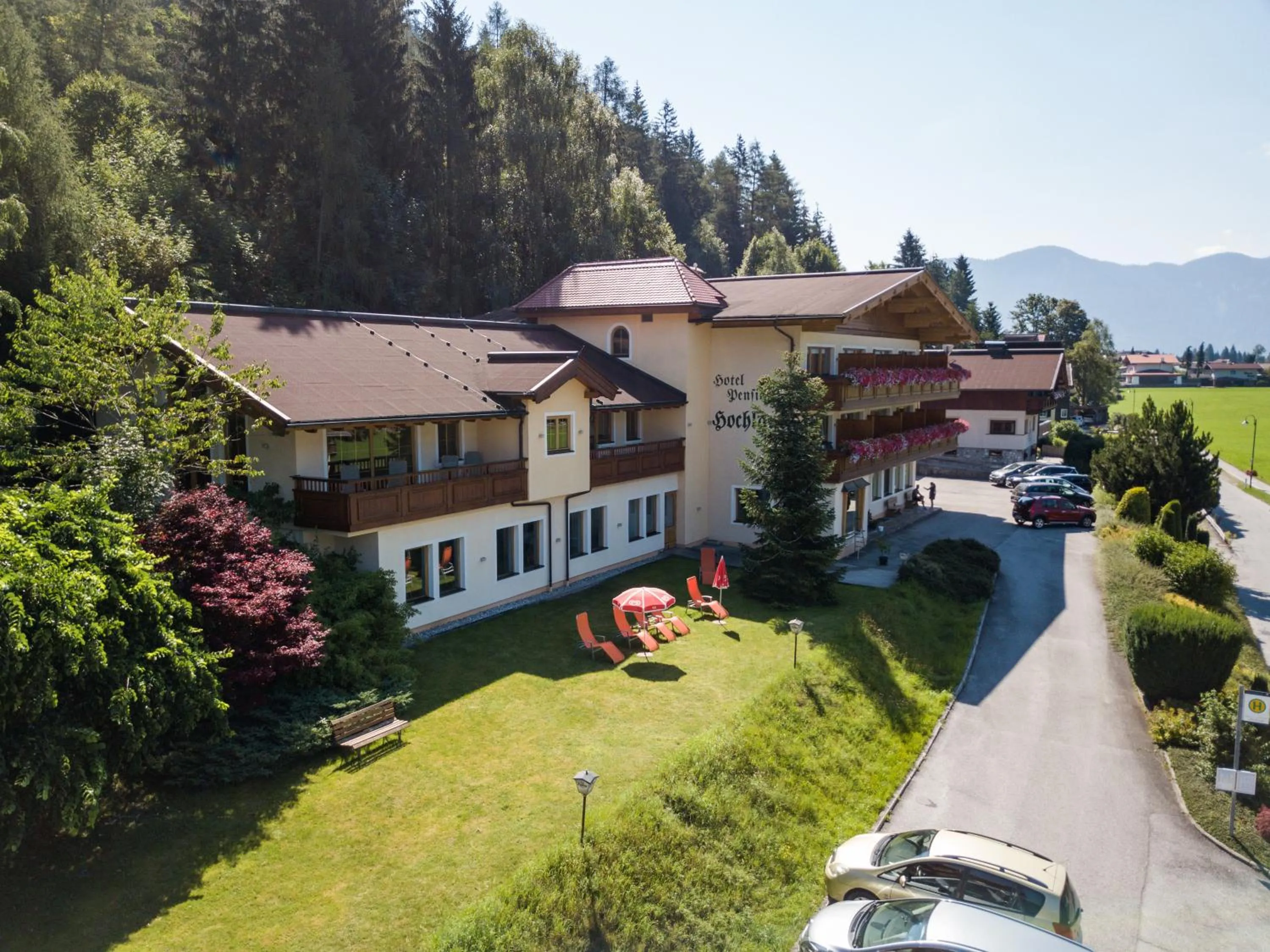 Property building in Hotel Huber Hochland
