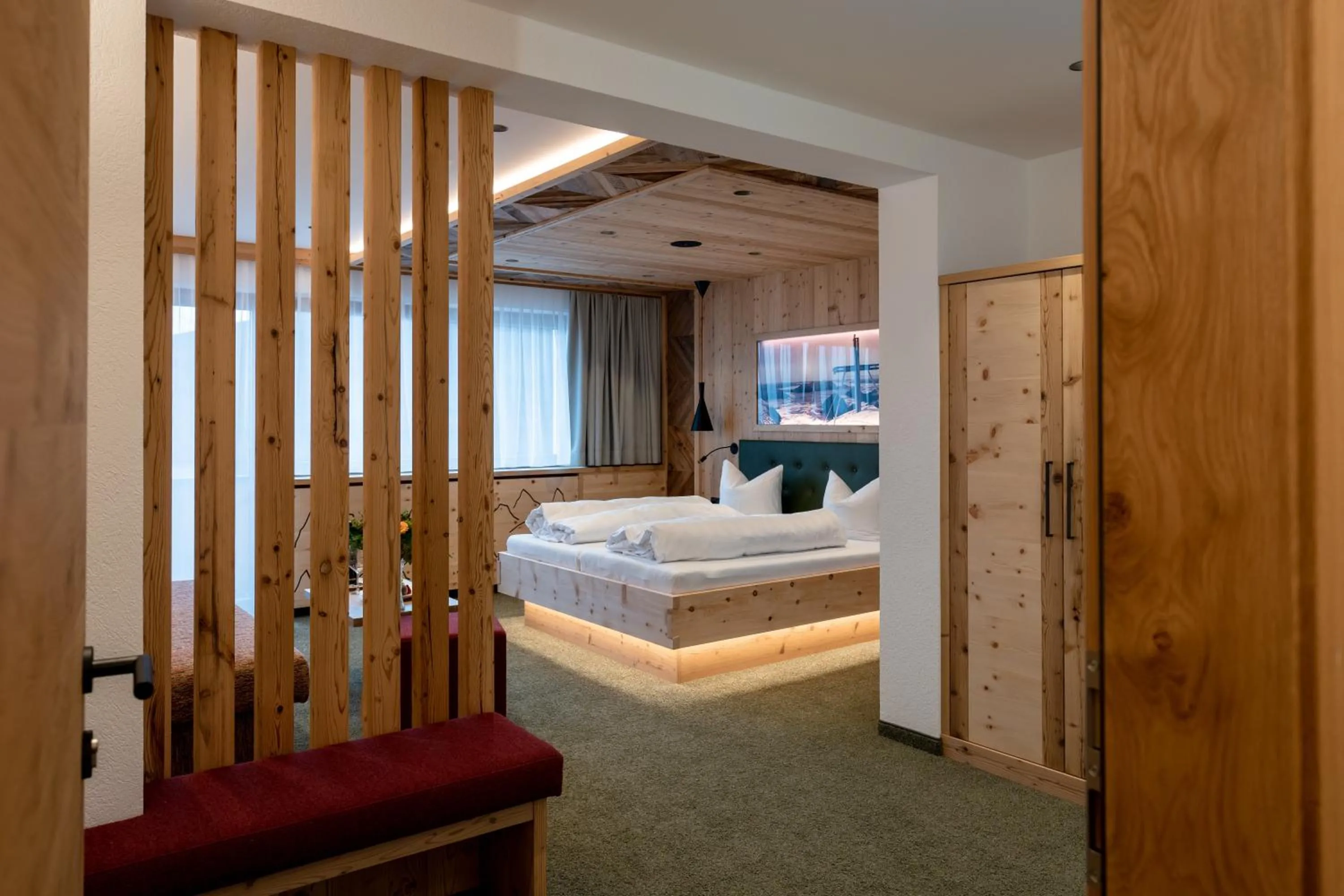 Photo of the whole room, Bed in Hotel Huber Hochland