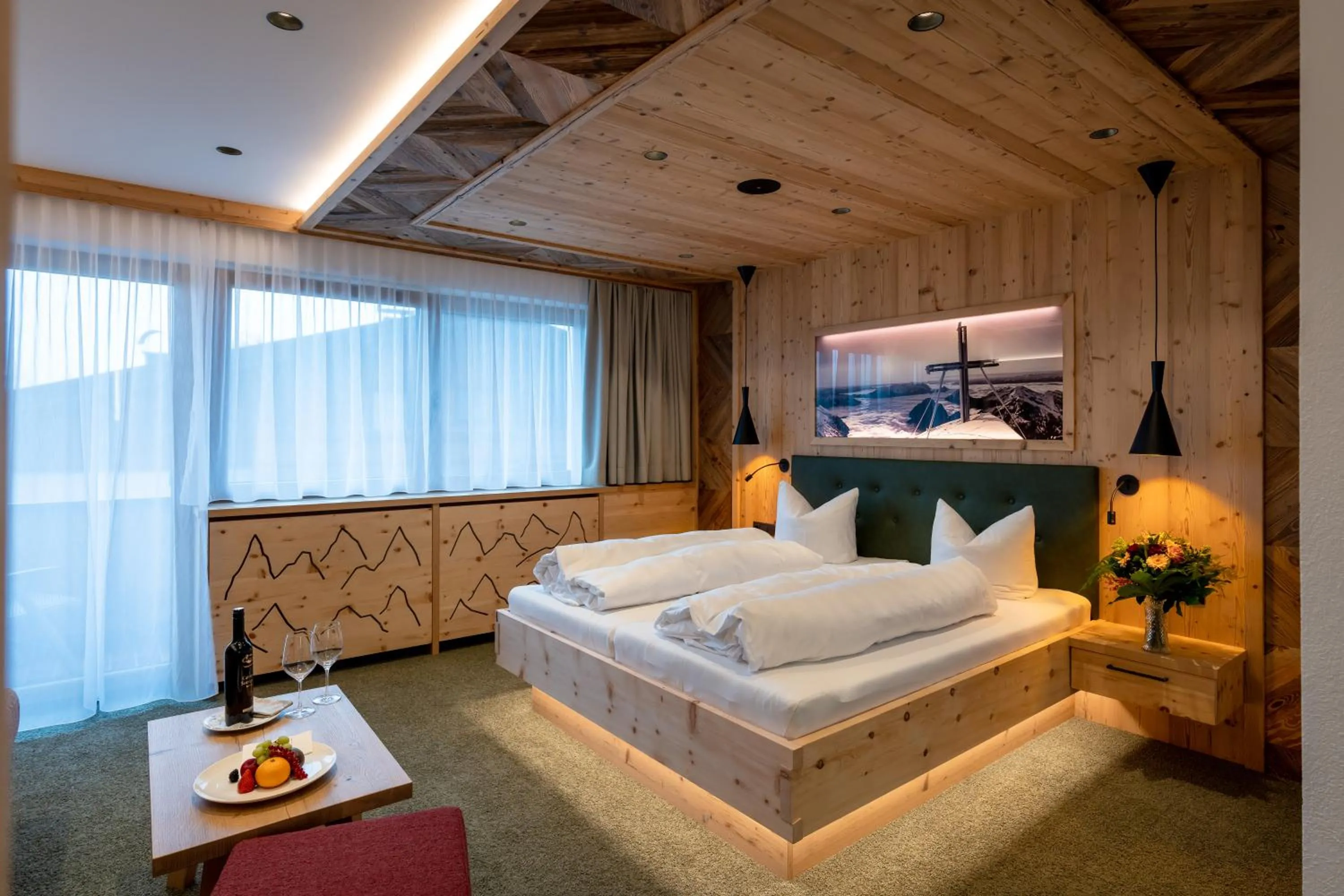 Photo of the whole room, Bed in Hotel Huber Hochland