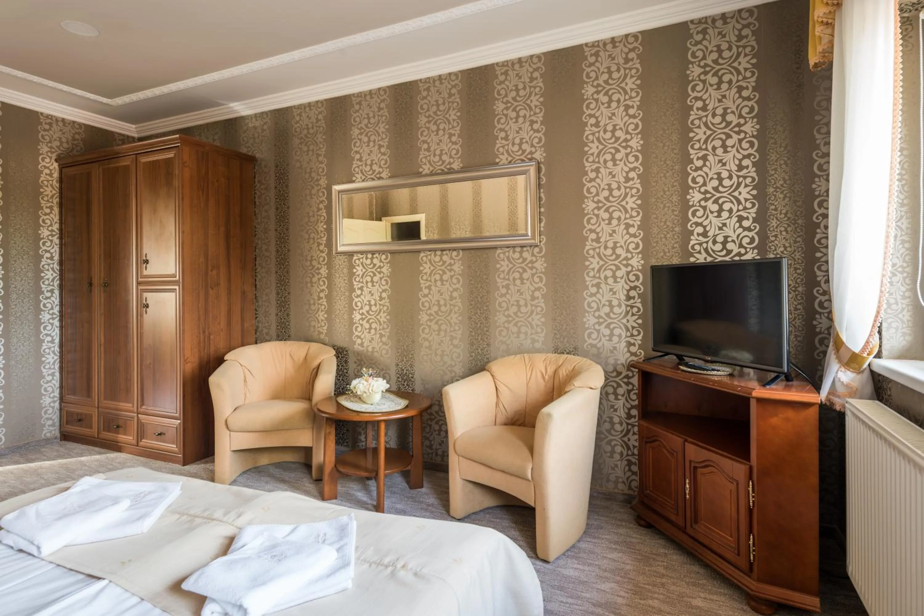 TV and multimedia, Bed in Hotel Bíbic és Tüskevár Étterem és Horgásztó