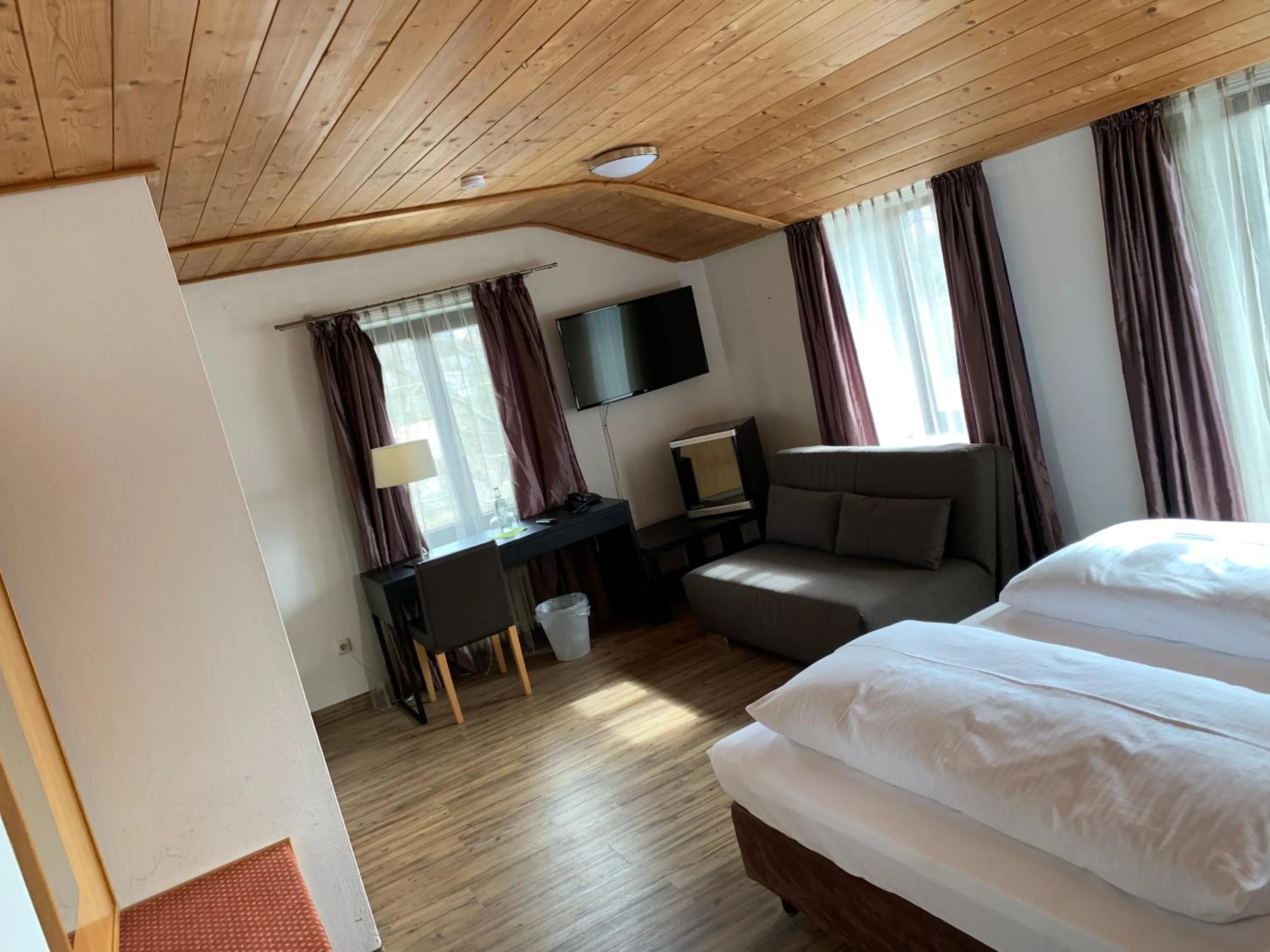 Photo of the whole room, Bed in Hotel Seeluna am Klostersee