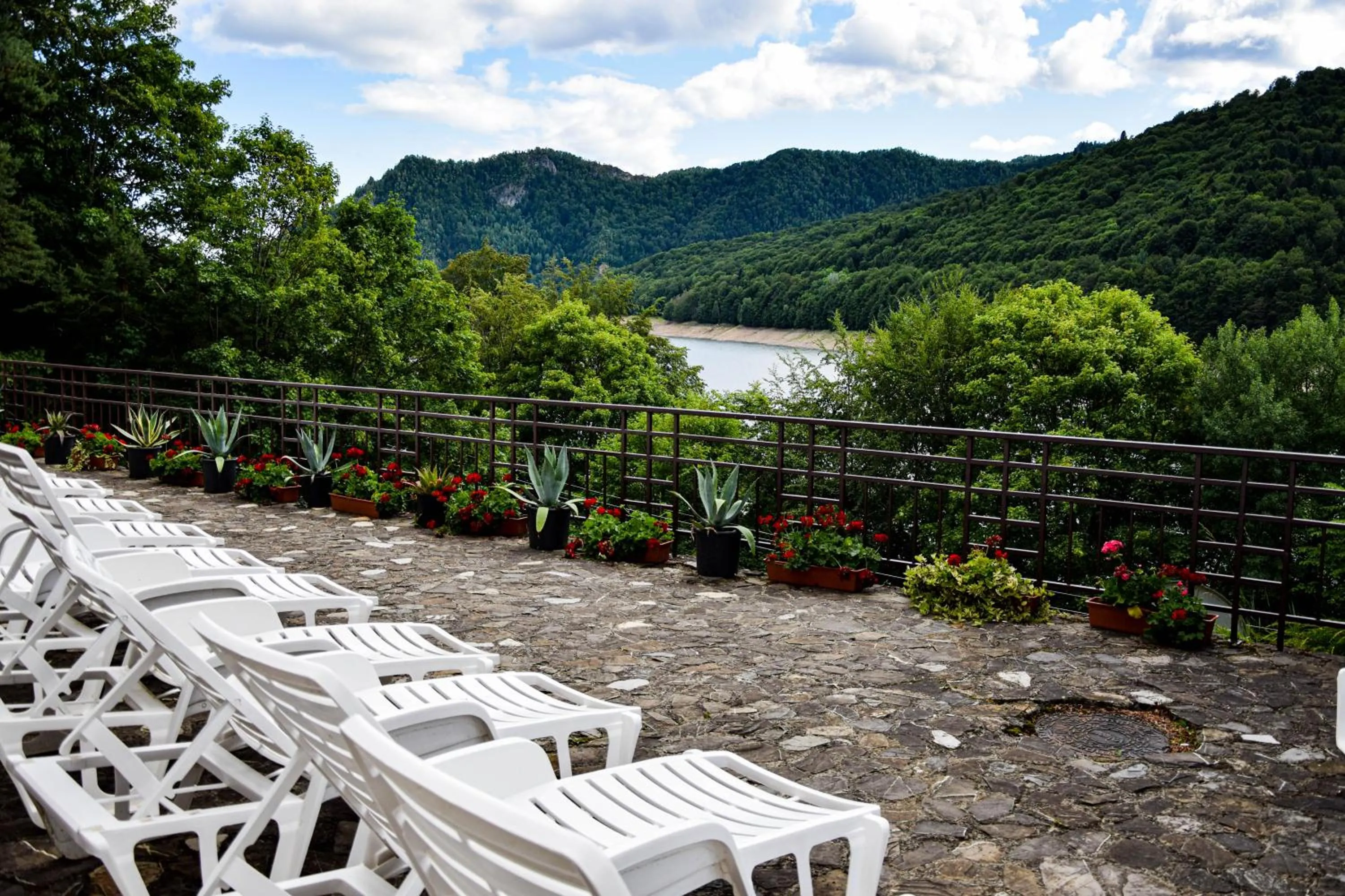 Swimming pool in Hotel Valea cu Pesti